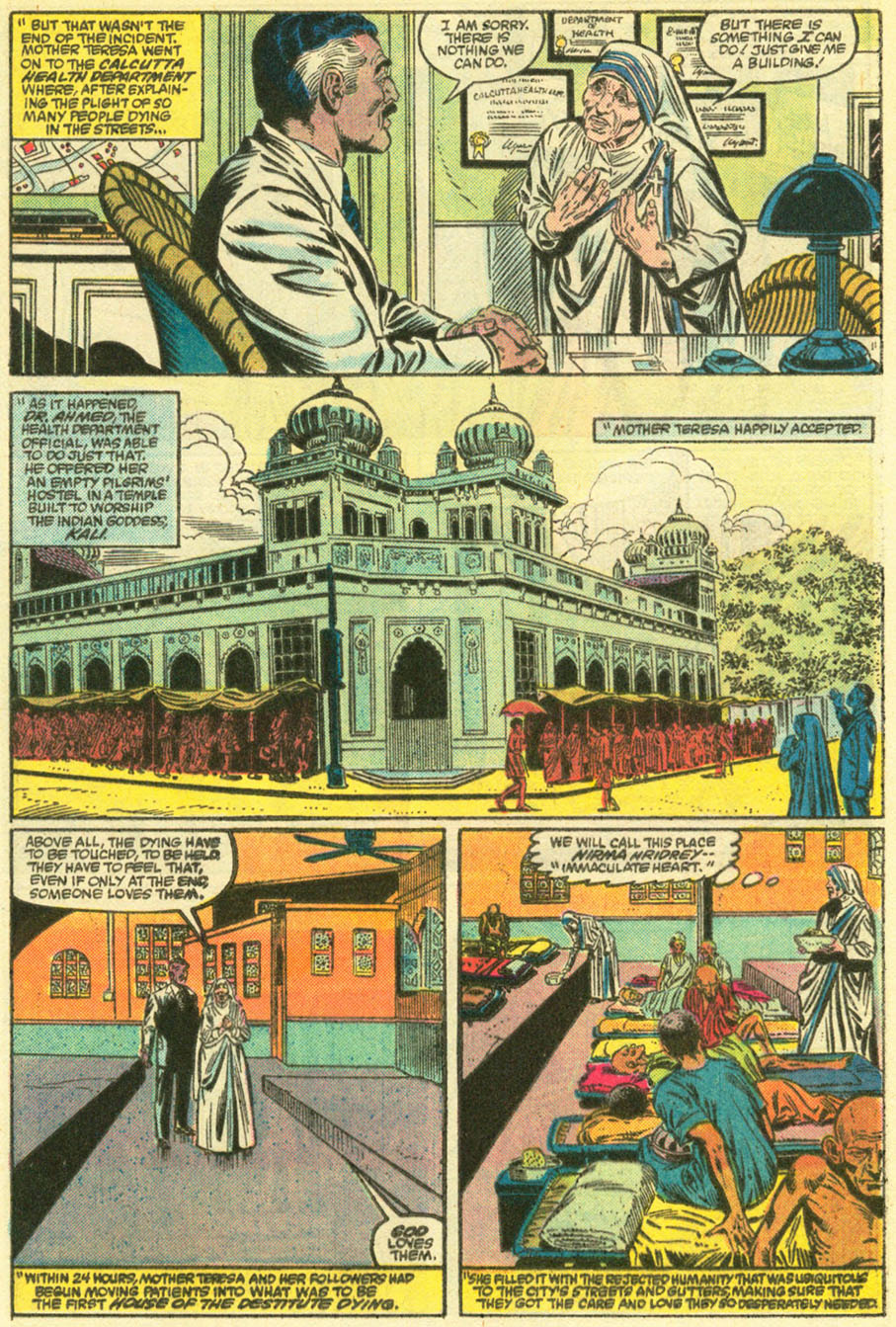 Read online Mother Teresa of Calcutta comic -  Issue # Full - 33