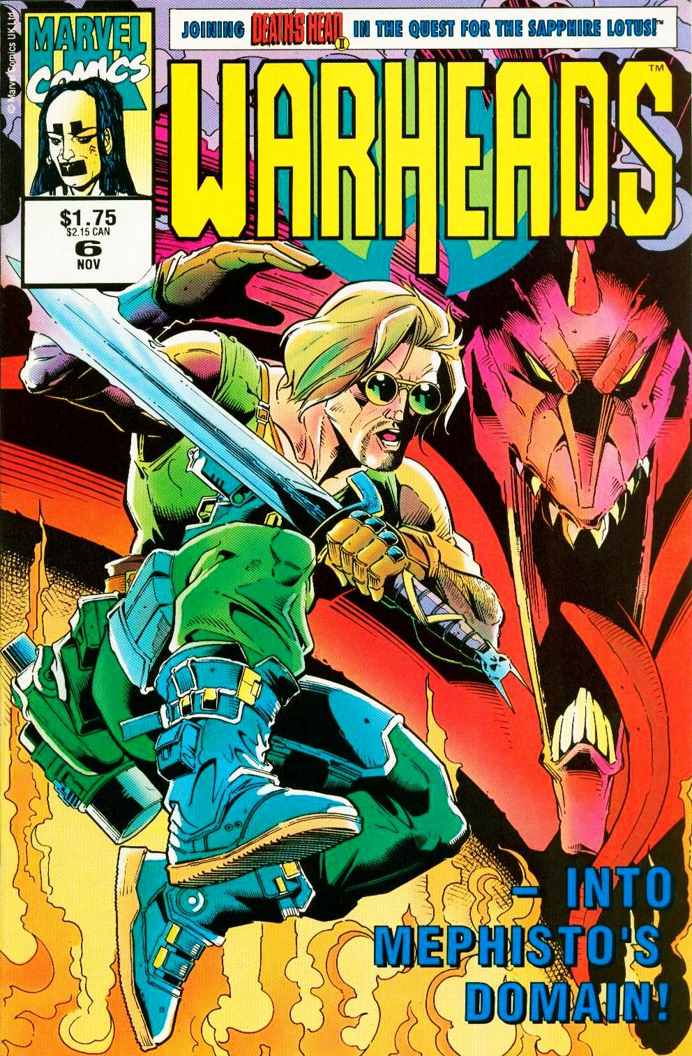 Read online Warheads comic -  Issue #6 - 2