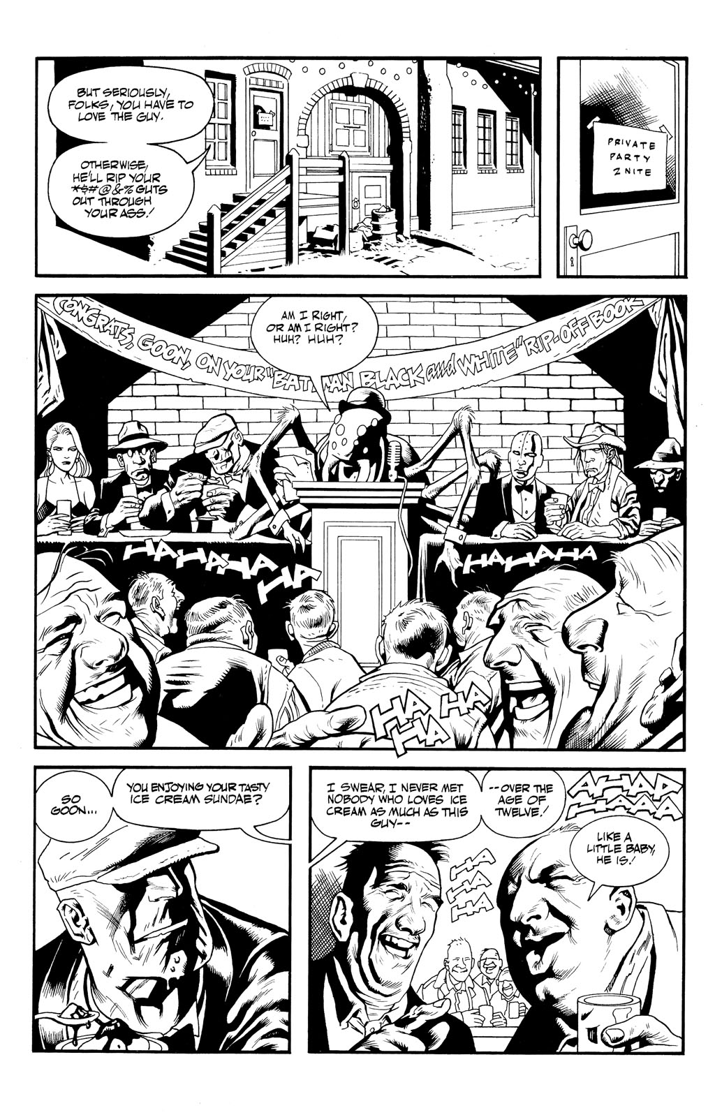 Read online The Goon Noir comic -  Issue #2 - 4