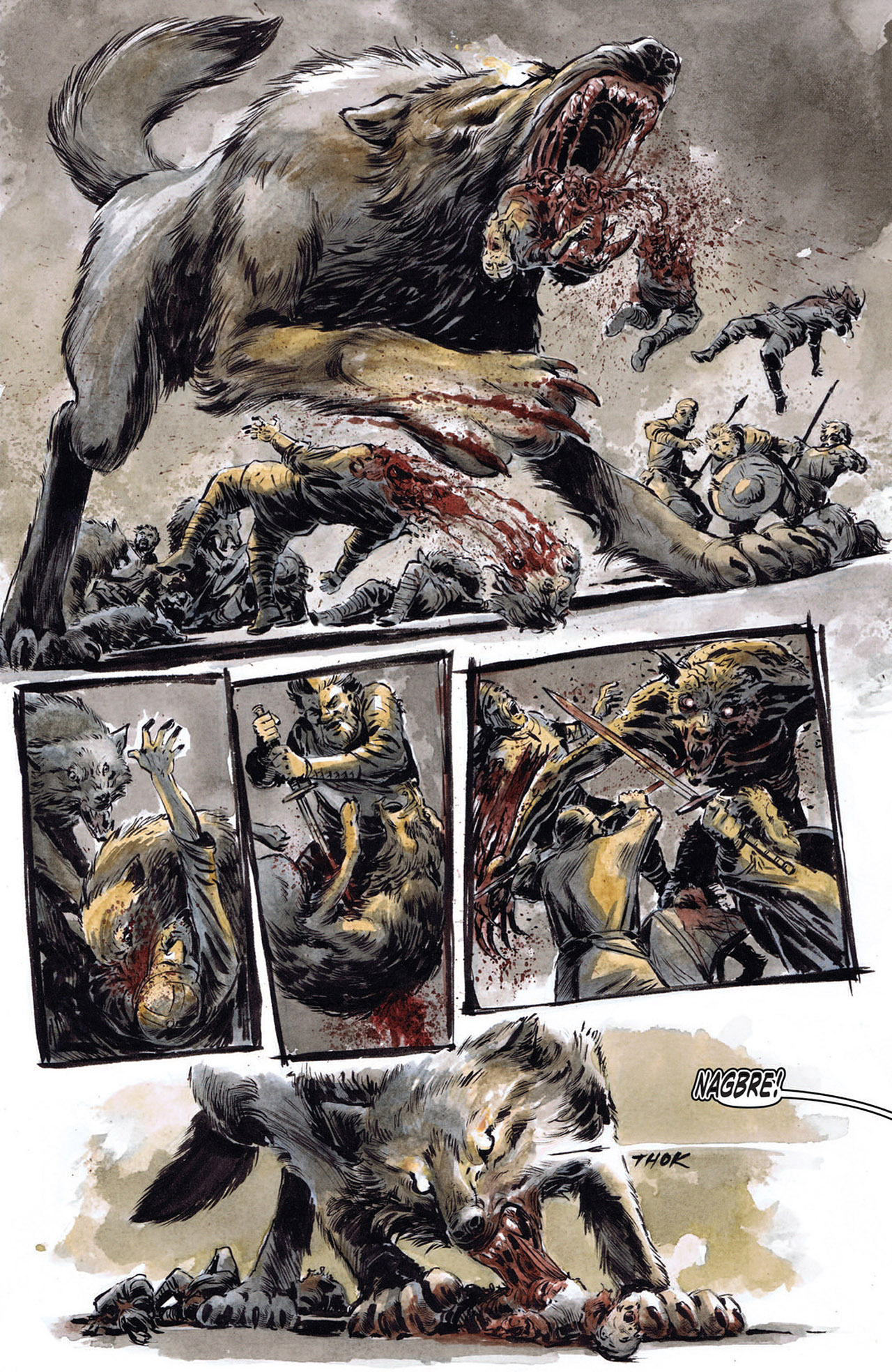 Read online Night of 1000 Wolves comic -  Issue #3 - 12