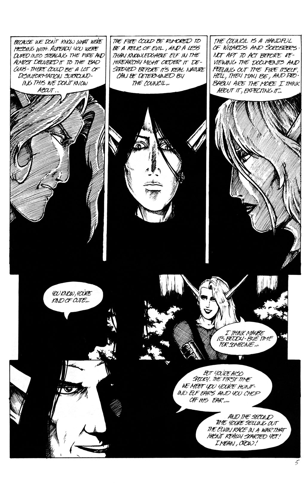 Read online Poison Elves (1995) comic -  Issue #52 - 7