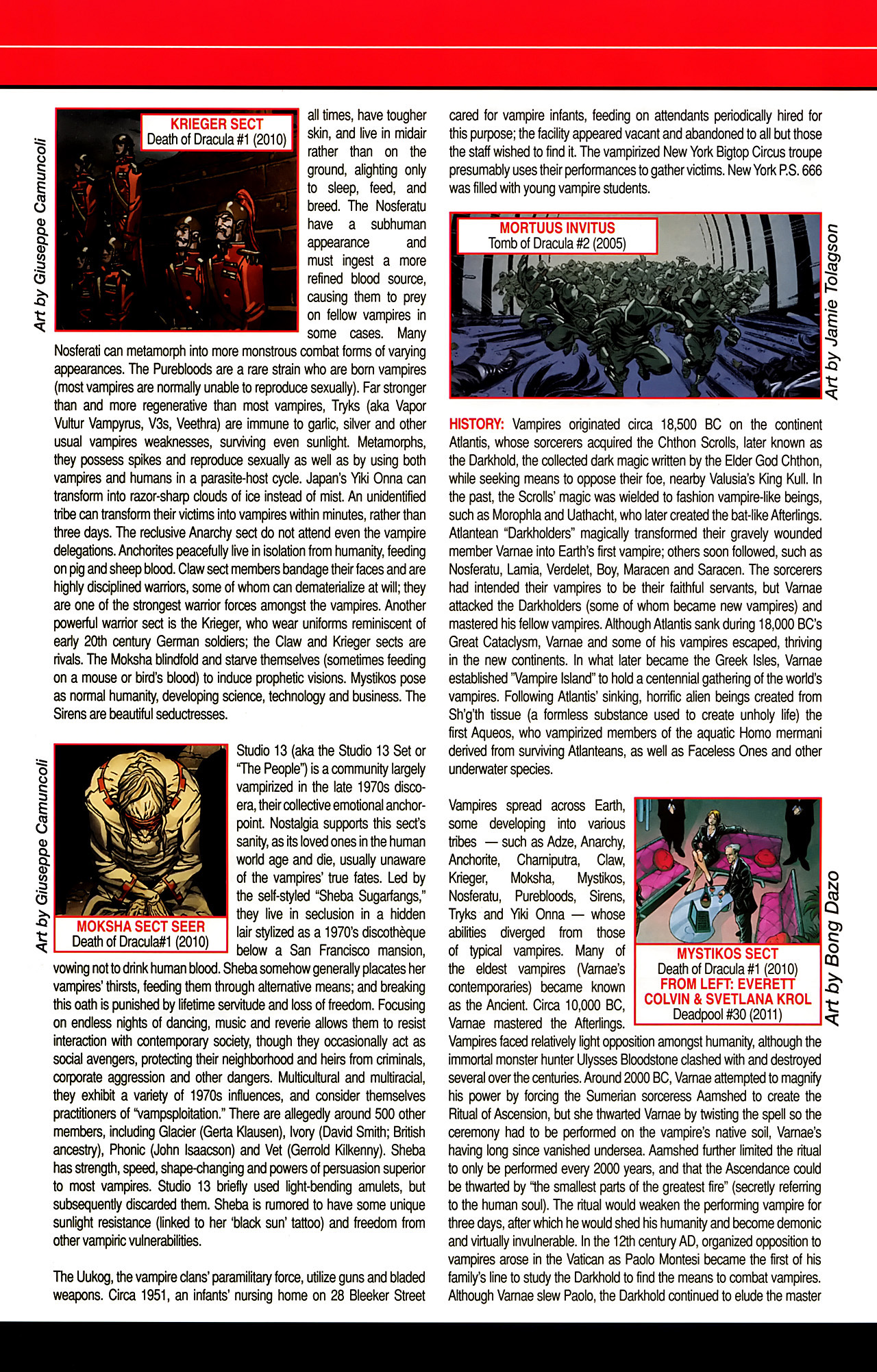 Read online Vampires: The Marvel Undead comic -  Issue # Full - 40