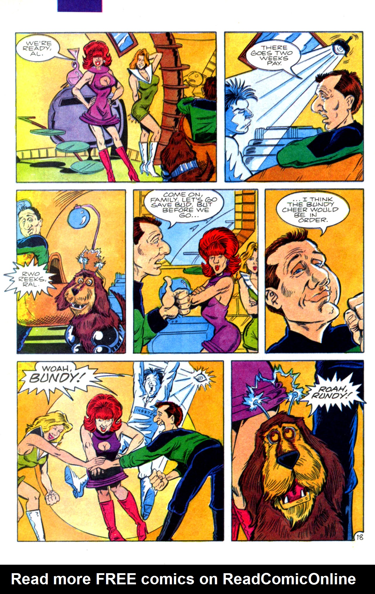 Read online Married... with Children: 2099 comic -  Issue #1 - 23