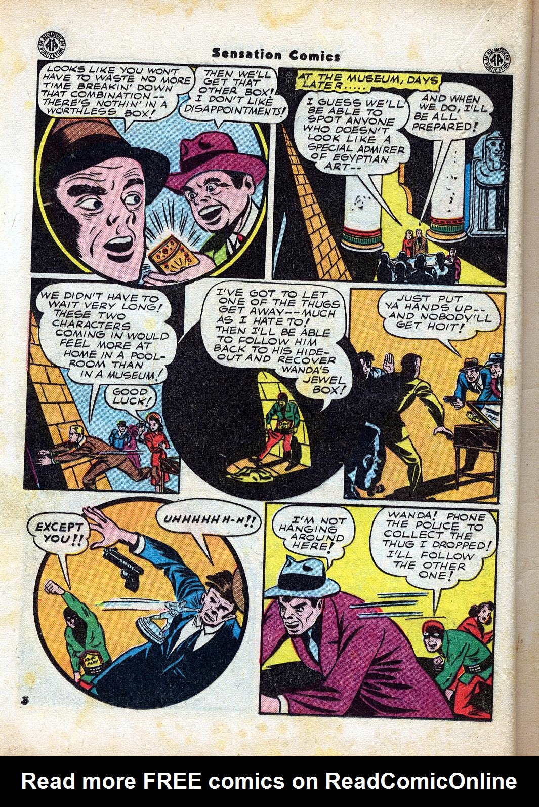 Read online Sensation (Mystery) Comics comic -  Issue #47 - 28