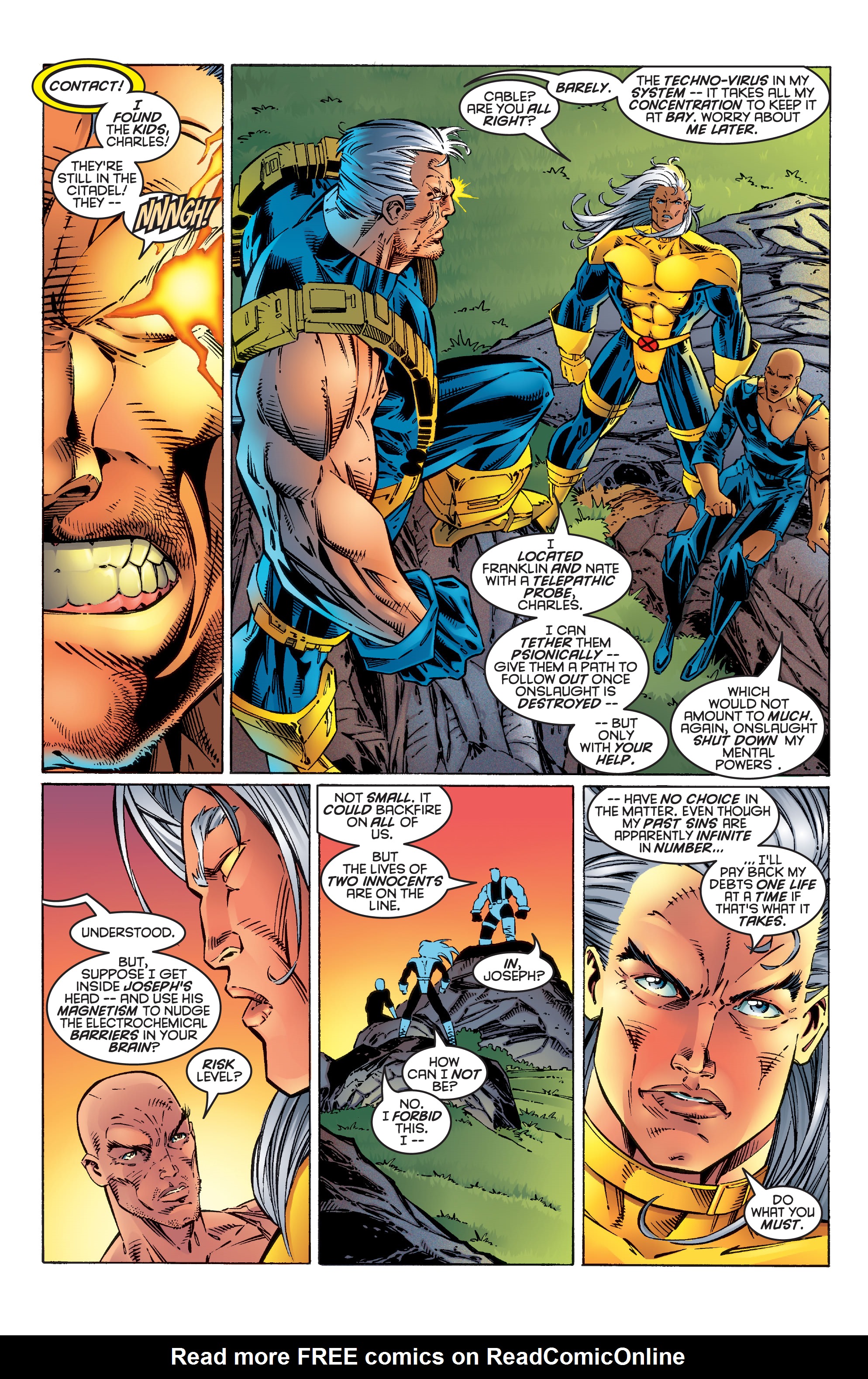 Read online X-Men Milestones: Onslaught comic -  Issue # TPB (Part 4) - 49