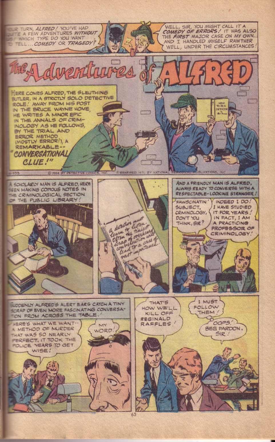 Read online Batman (1940) comic -  Issue #257 - 63