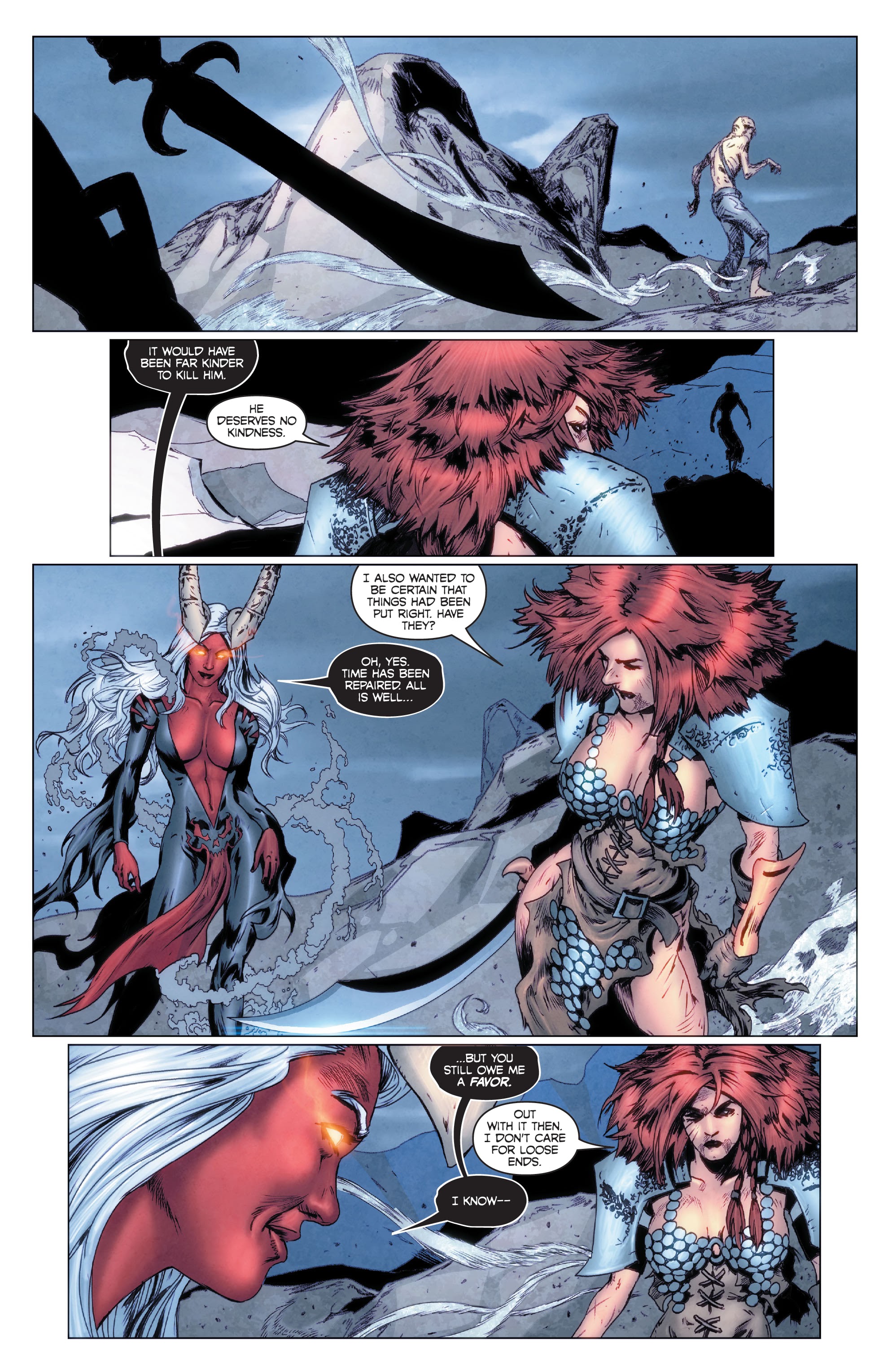 Read online Red Sonja: Age of Chaos comic -  Issue #6 - 25