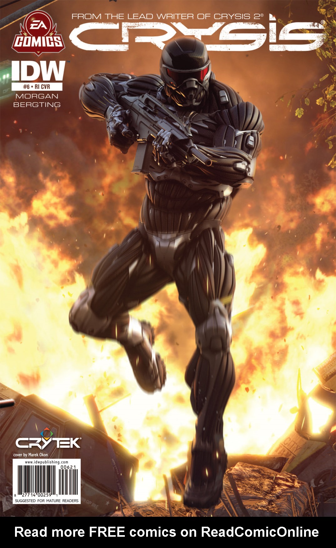 Read online Crysis comic -  Issue #6 - 2