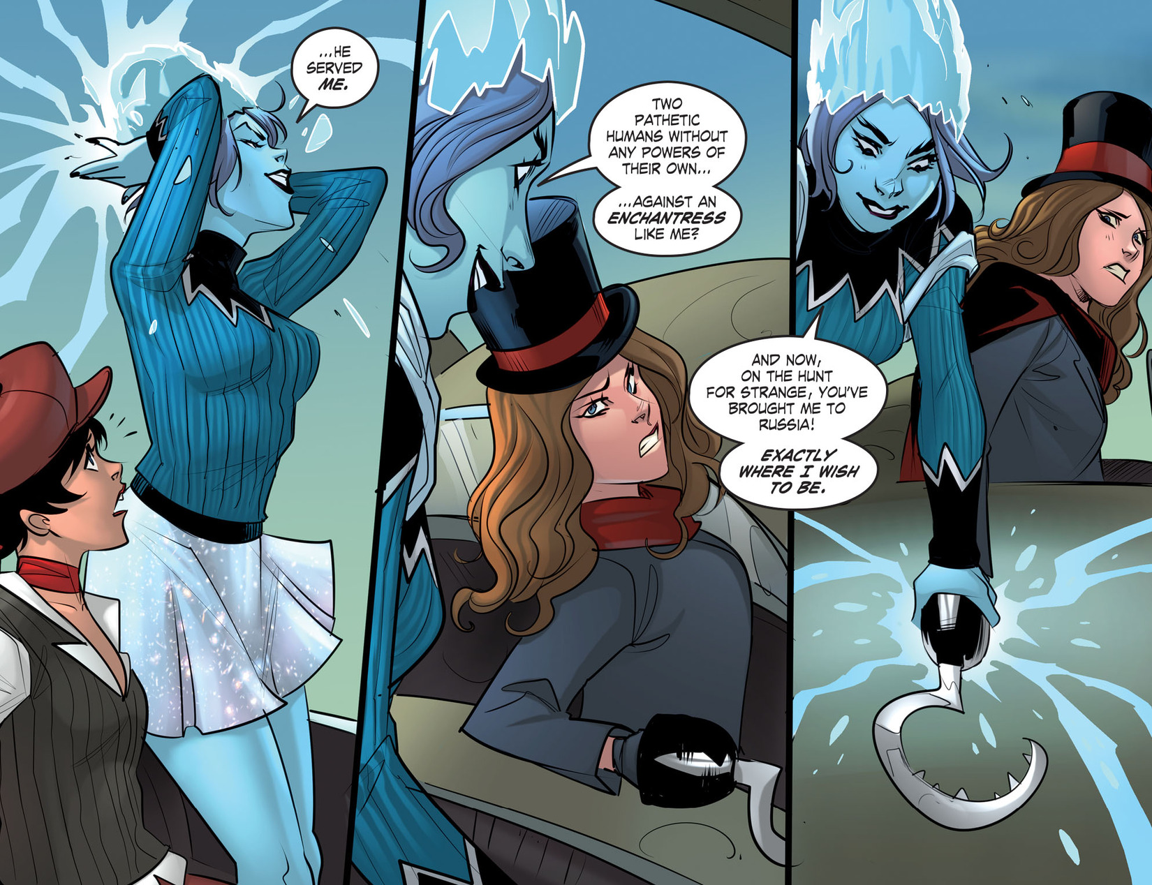 Read online DC Comics: Bombshells comic -  Issue #82 - 17