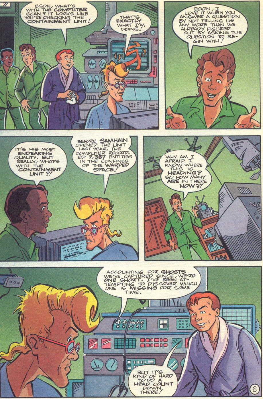 Read online Real Ghostbusters comic -  Issue #26 - 10