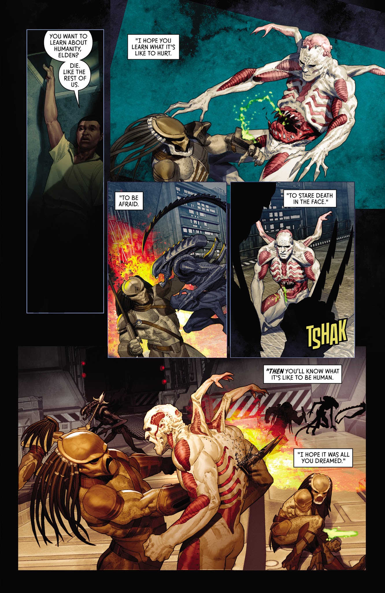 Read online Alien vs. Predator: Fire and Stone comic -  Issue #2 - 7