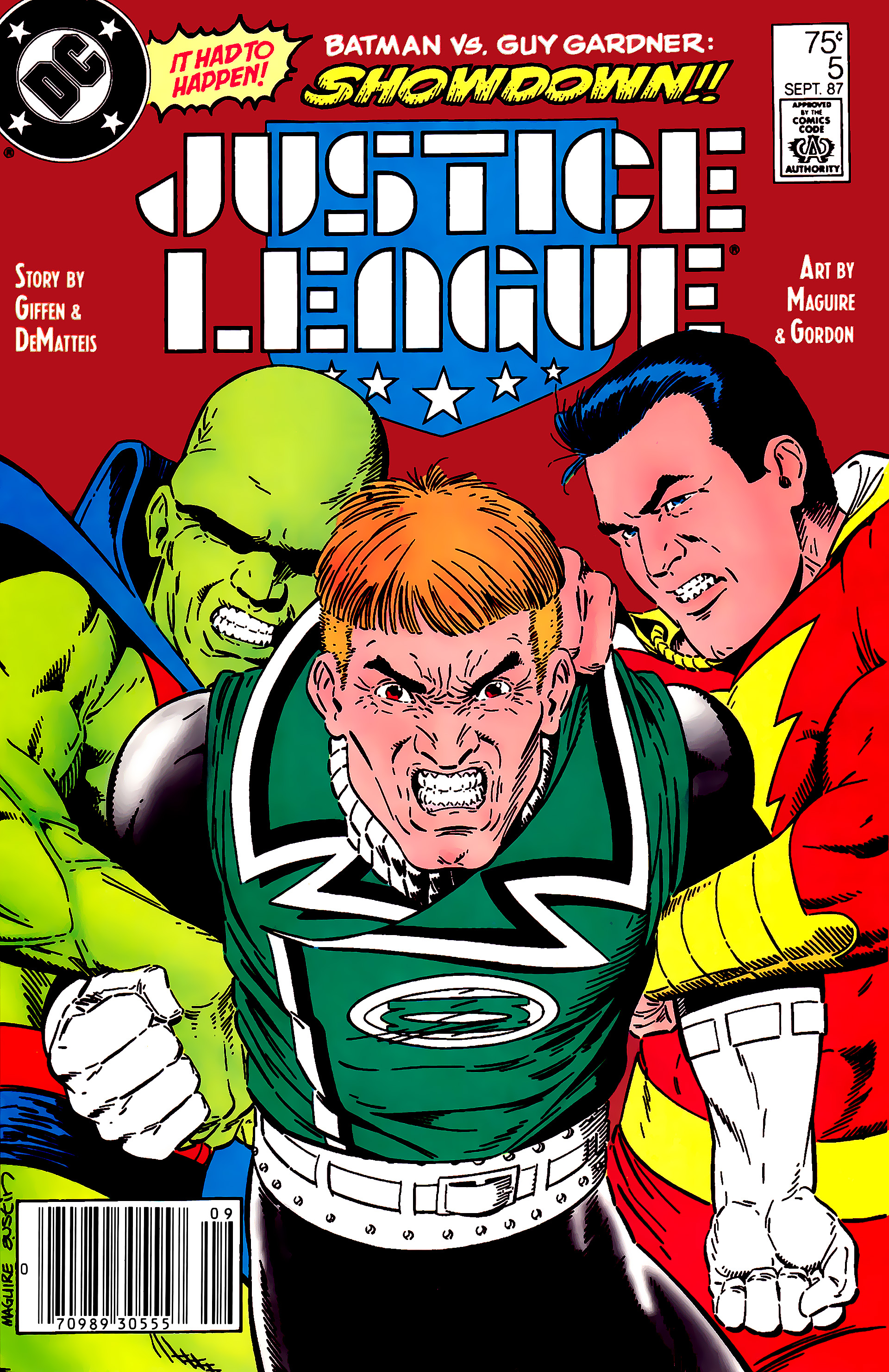 Read online Justice League (1987) comic -  Issue #5 - 1