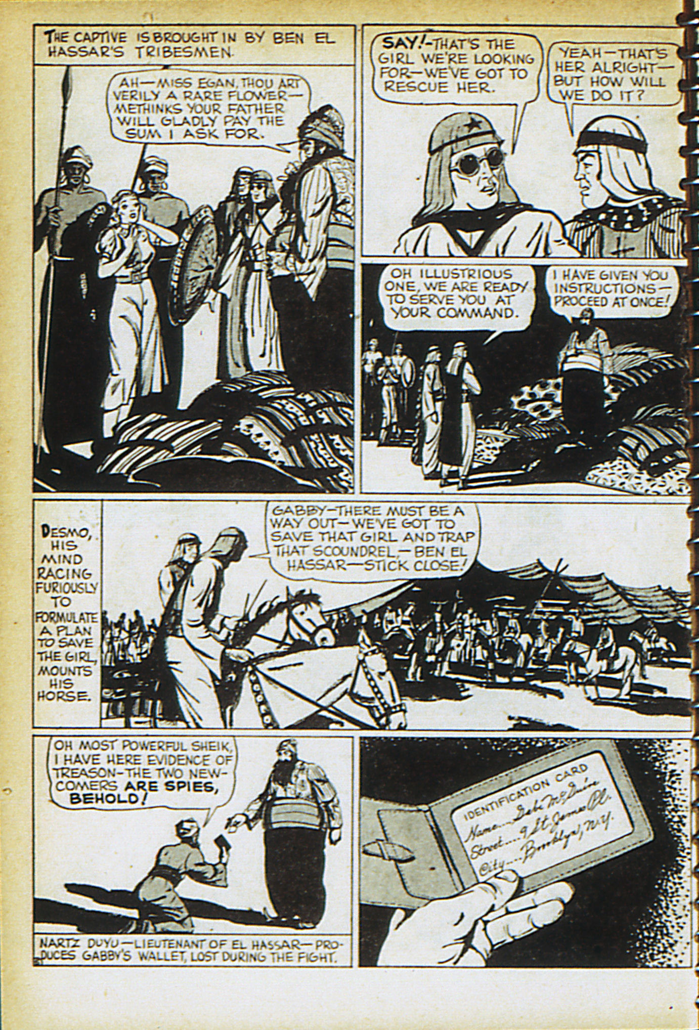 Read online Adventure Comics (1938) comic -  Issue #30 - 33