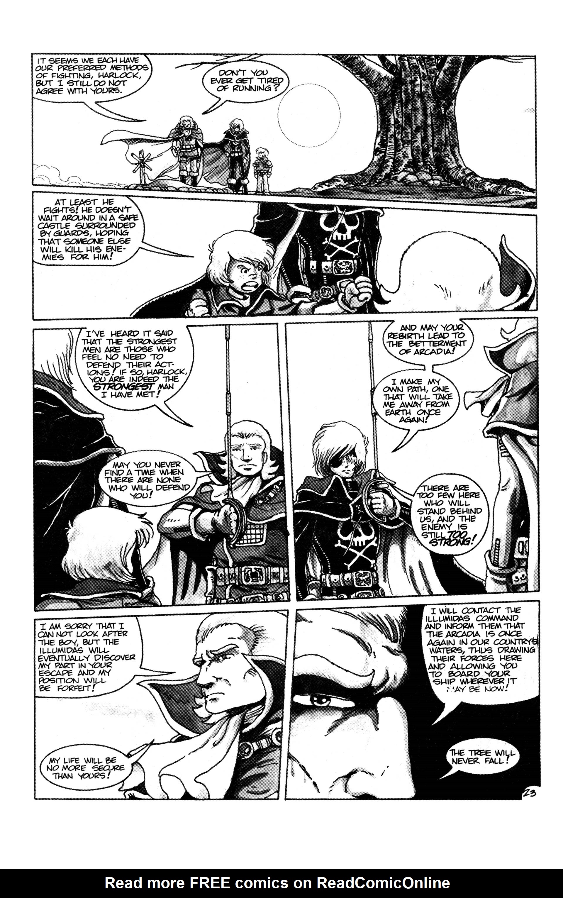 Read online Captain Harlock comic -  Issue #3 - 29