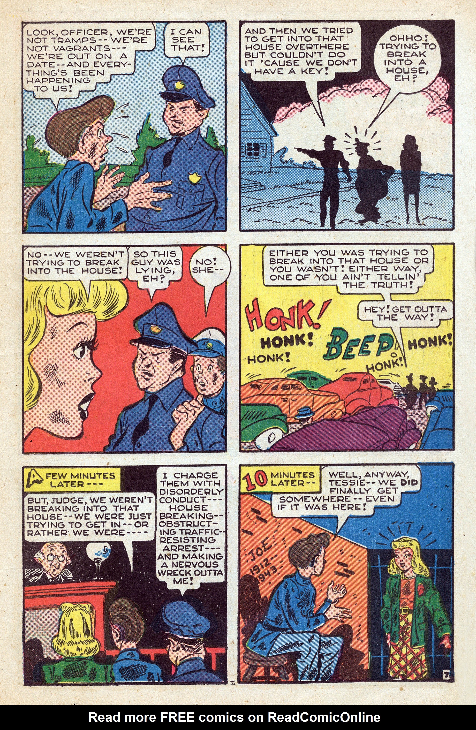 Read online Tessie the Typist comic -  Issue #2 - 19
