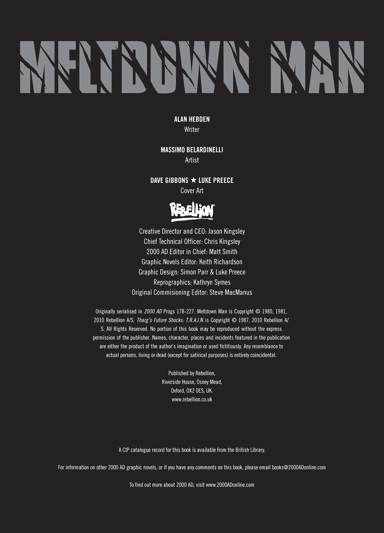 Read online Meltdown Man comic -  Issue # TPB - 4