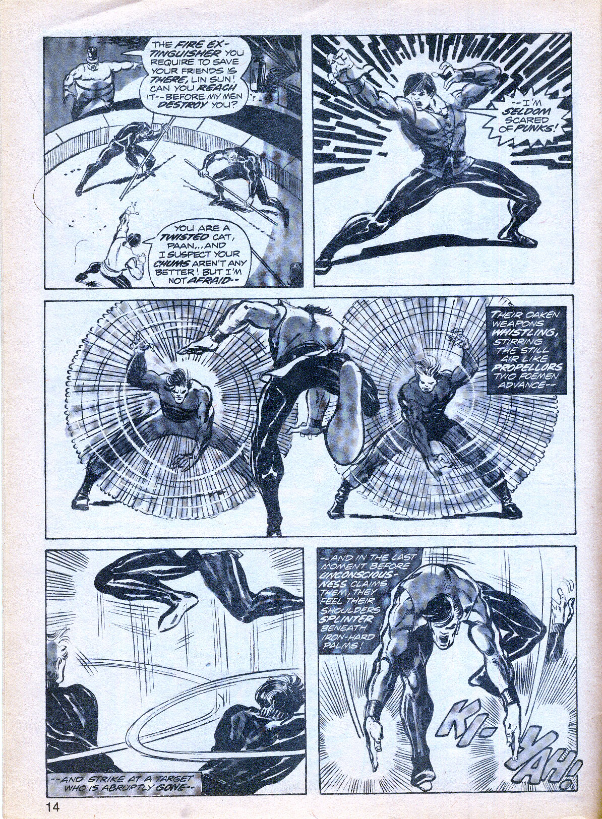 Read online The Deadly Hands of Kung Fu comic -  Issue #6 - 14