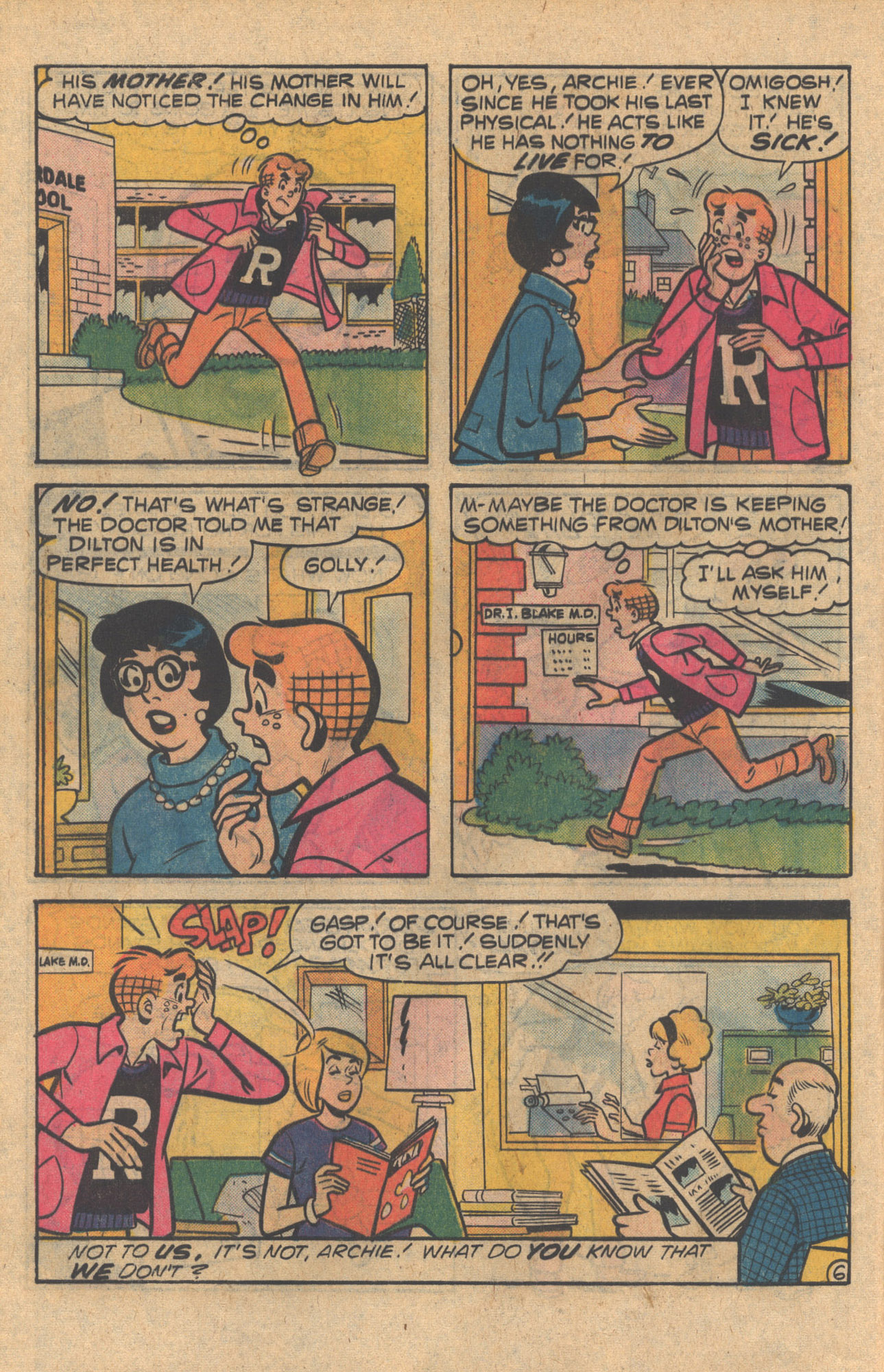 Read online Life With Archie (1958) comic -  Issue #183 - 8