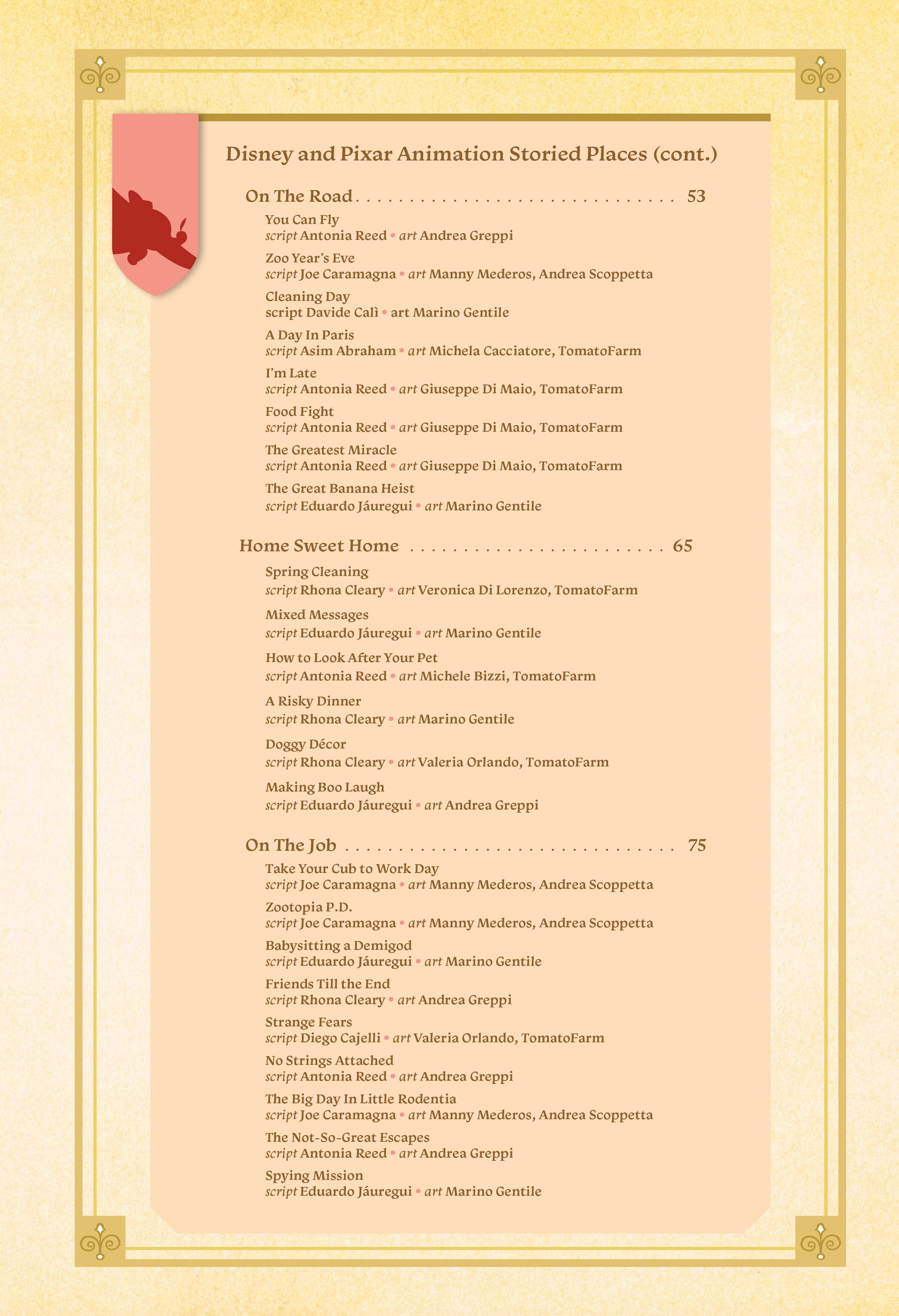 Read online Disney Storied Places comic -  Issue # TPB - 9