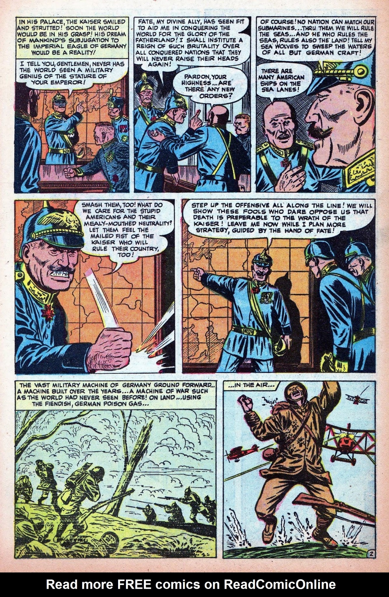 Read online War Comics comic -  Issue #18 - 13