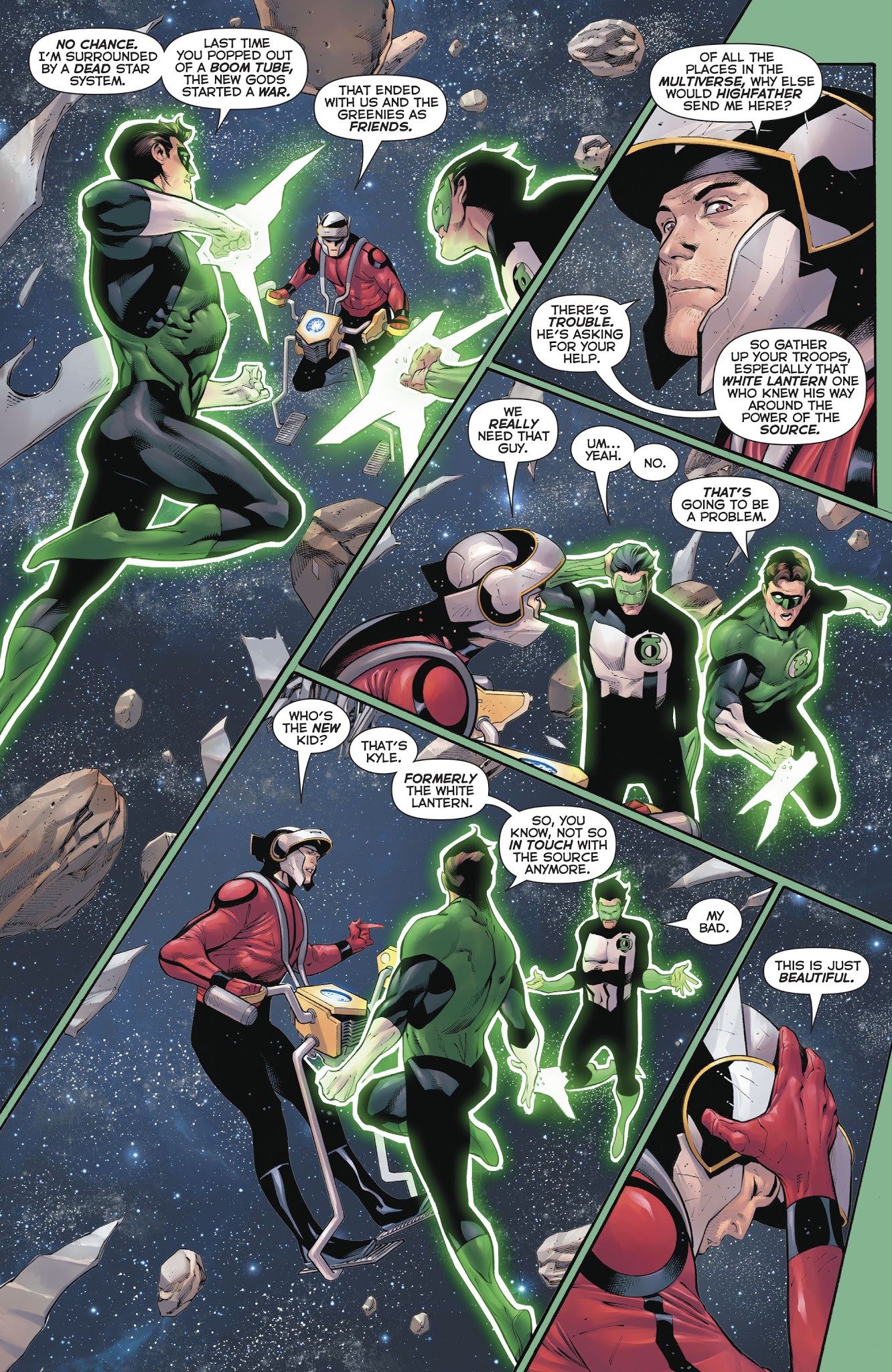 Read online Hal Jordan And The Green Lantern Corps comic -  Issue #26 - 16