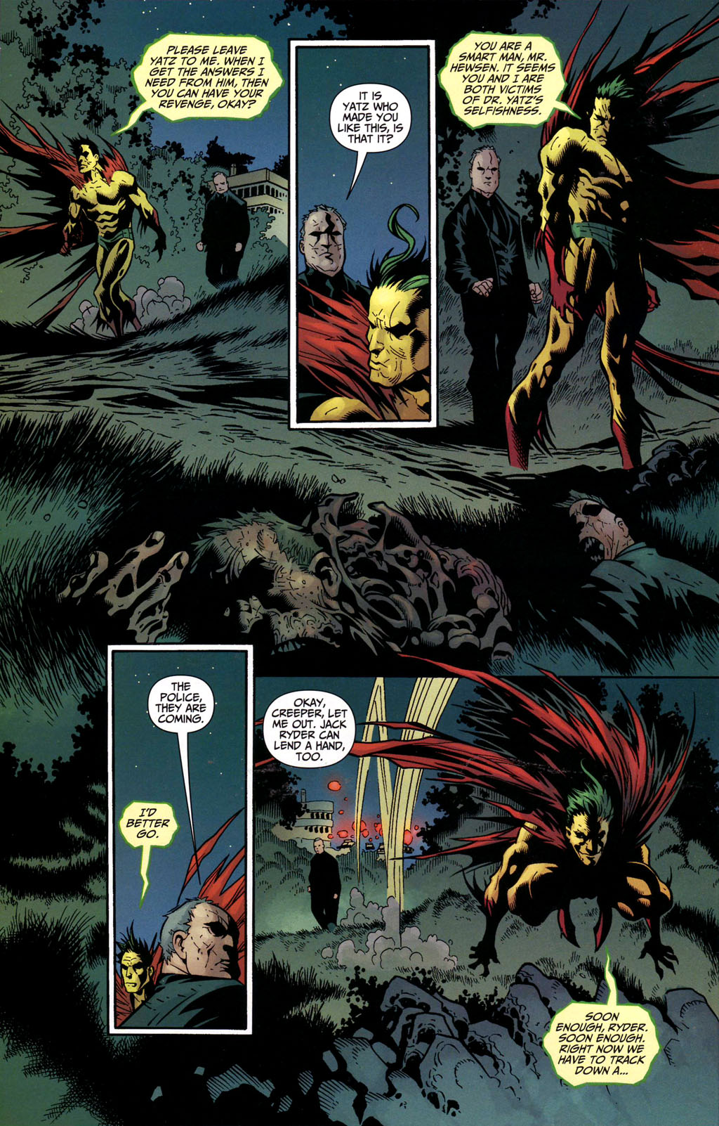 Read online The Creeper (2006) comic -  Issue #2 - 22