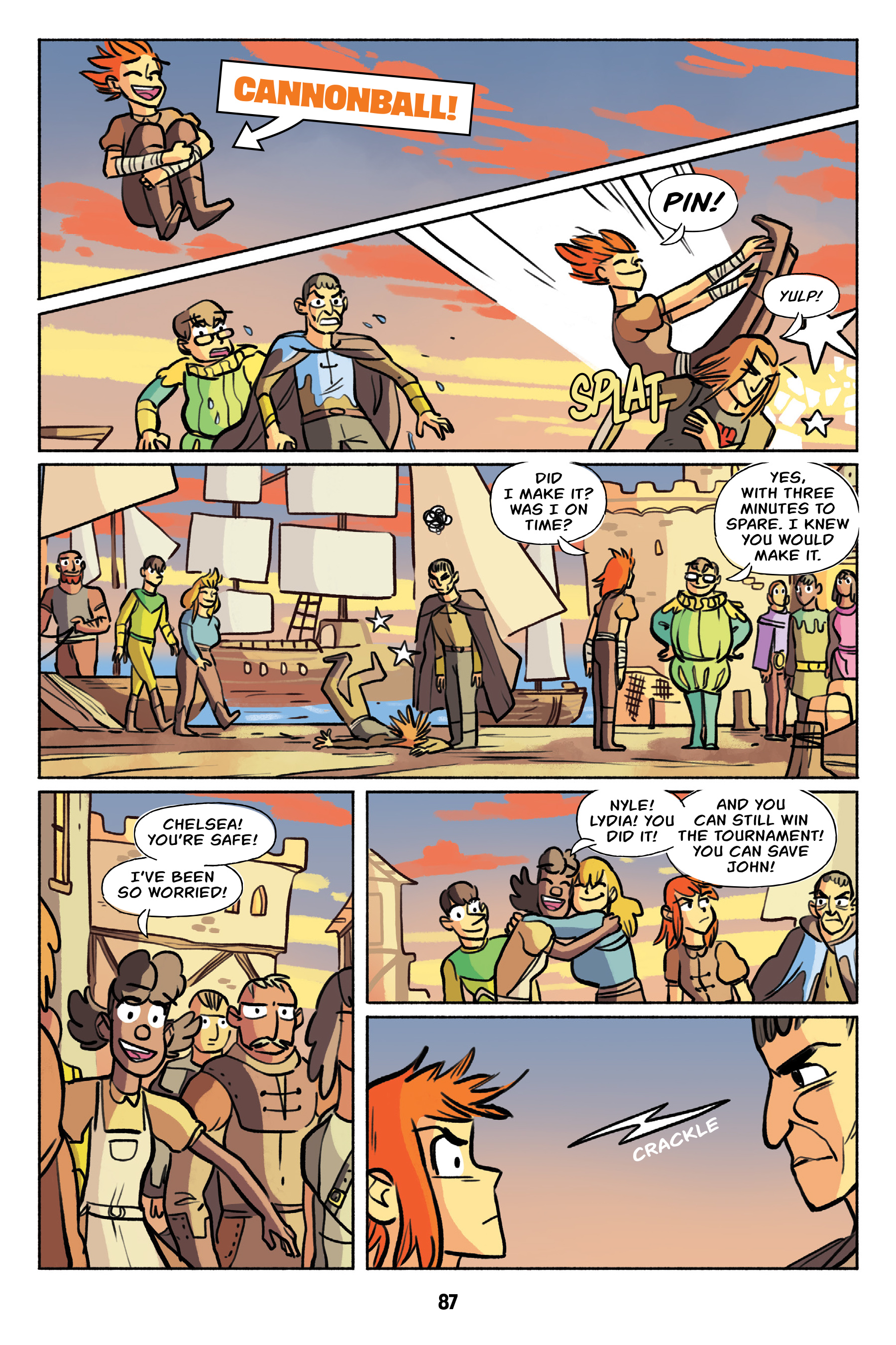 Read online Wrassle Castle comic -  Issue #2 - 87