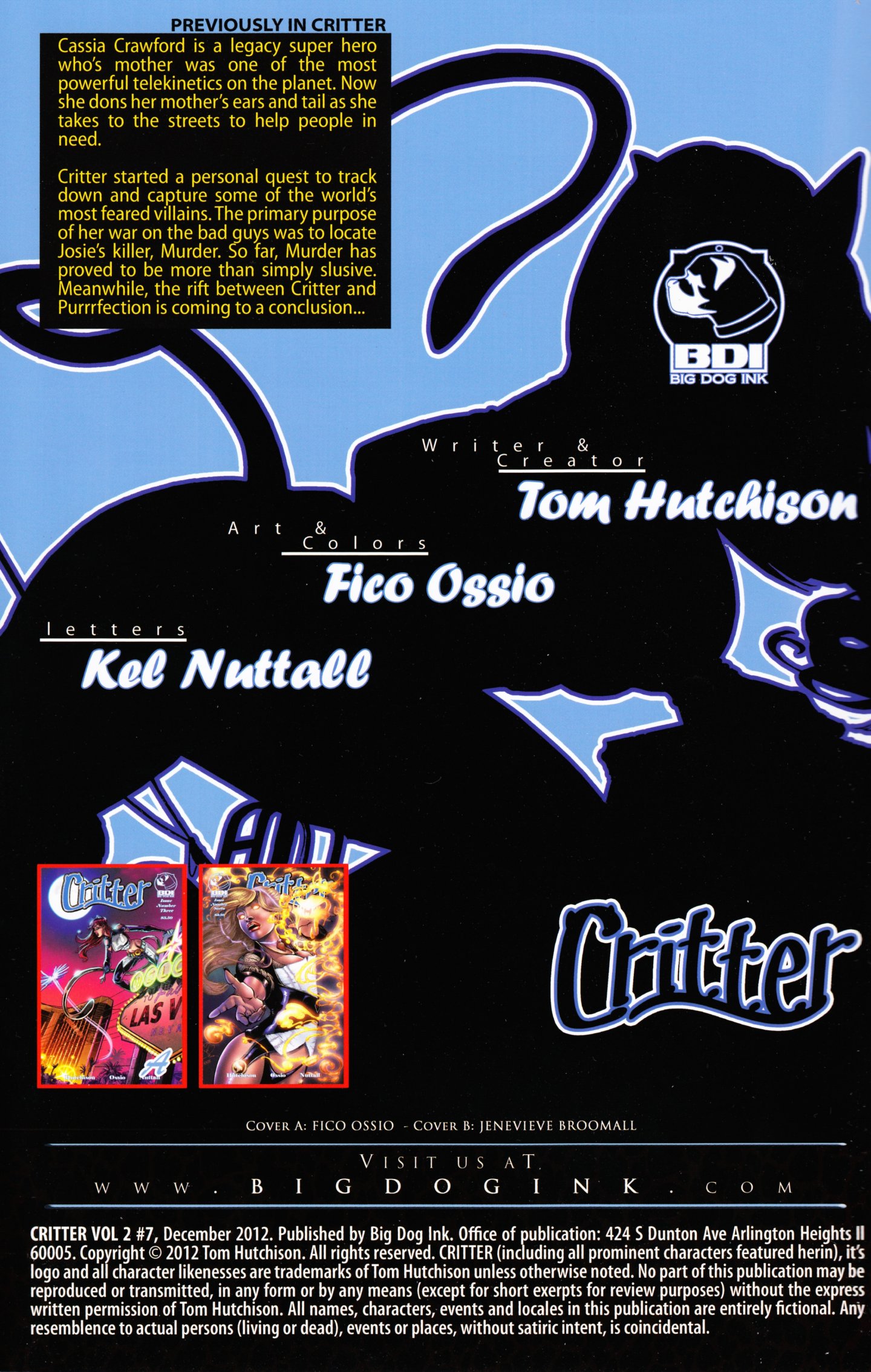 Read online Critter (2012) comic -  Issue #7 - 2