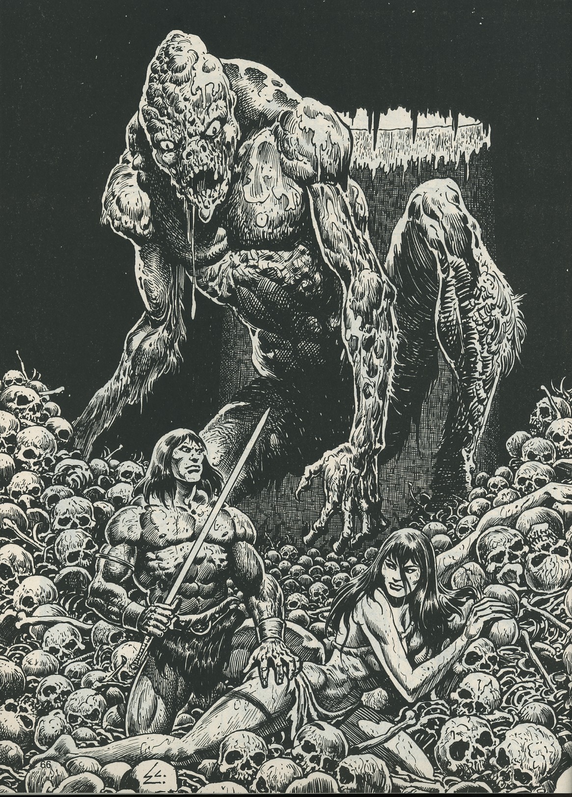 Read online The Savage Sword Of Conan comic -  Issue #121 - 66