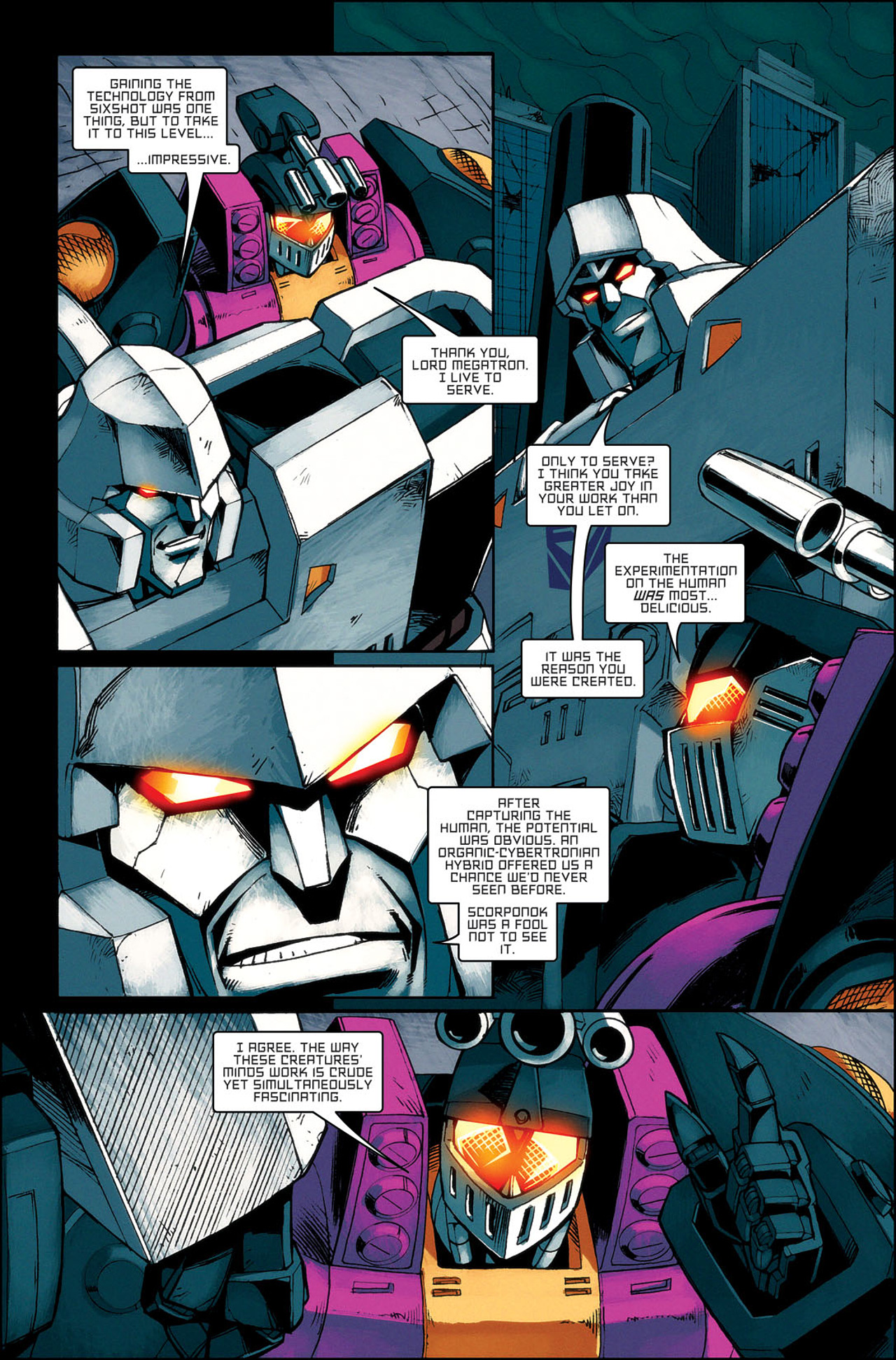 Read online The Transformers: All Hail Megatron comic -  Issue #10 - 5