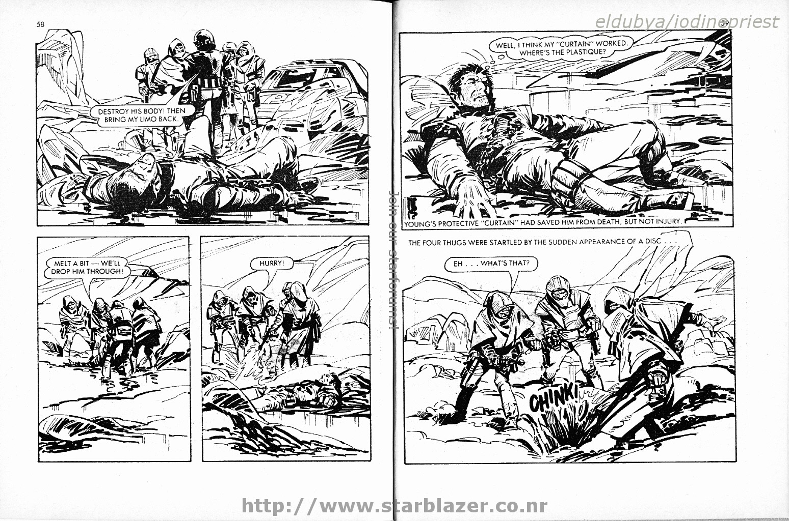 Read online Starblazer comic -  Issue #165 - 31