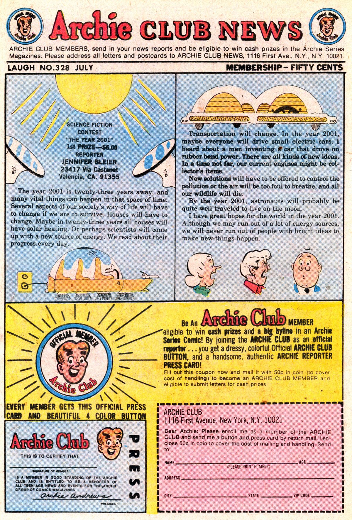 Read online Laugh (Comics) comic -  Issue #328 - 20