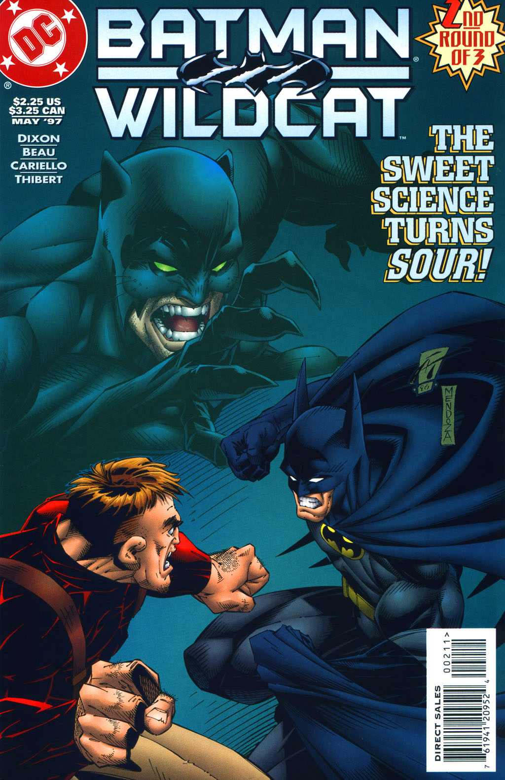 Read online Batman/Wildcat comic -  Issue #2 - 1