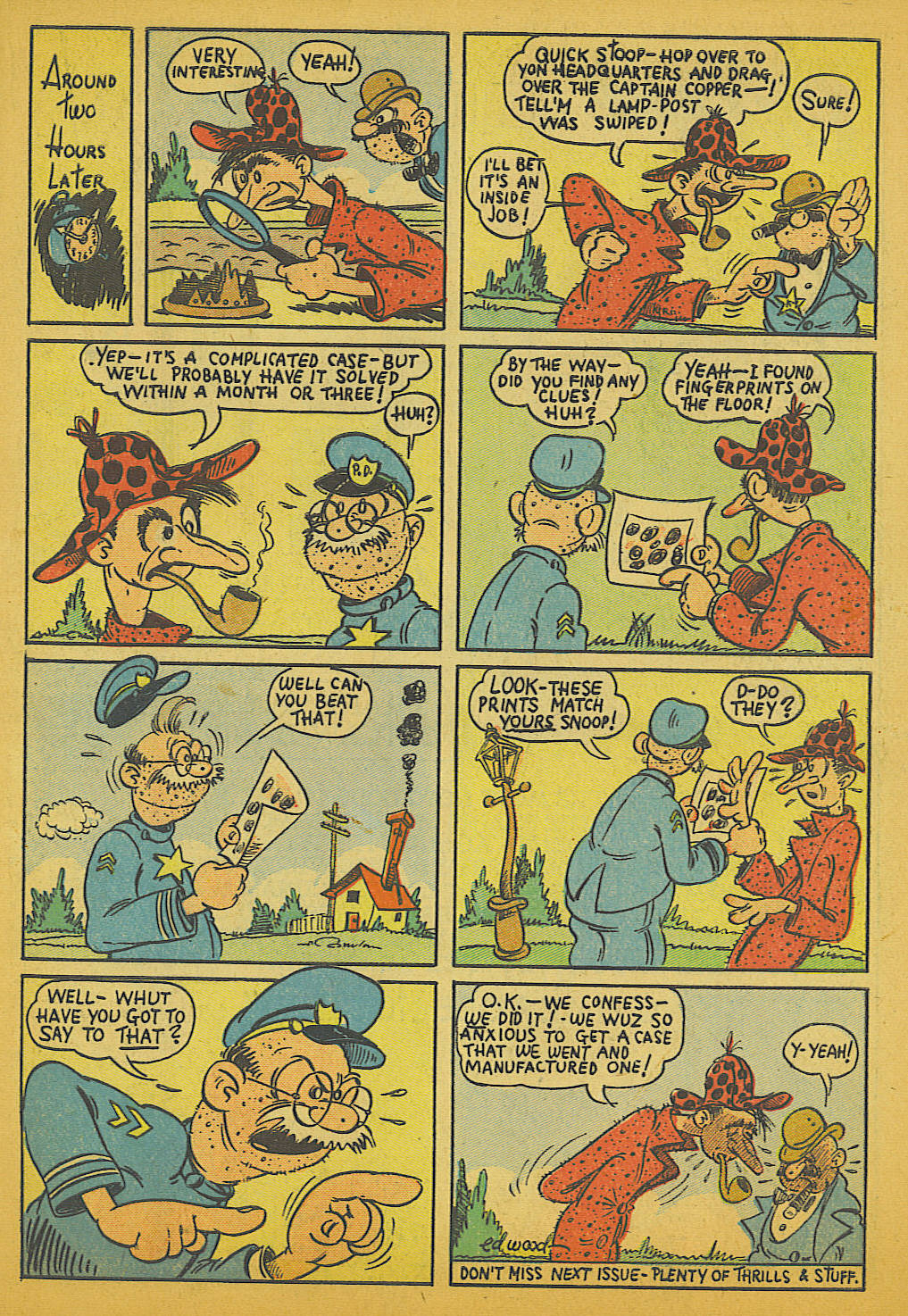 Read online Keen Detective Funnies comic -  Issue #4 - 27