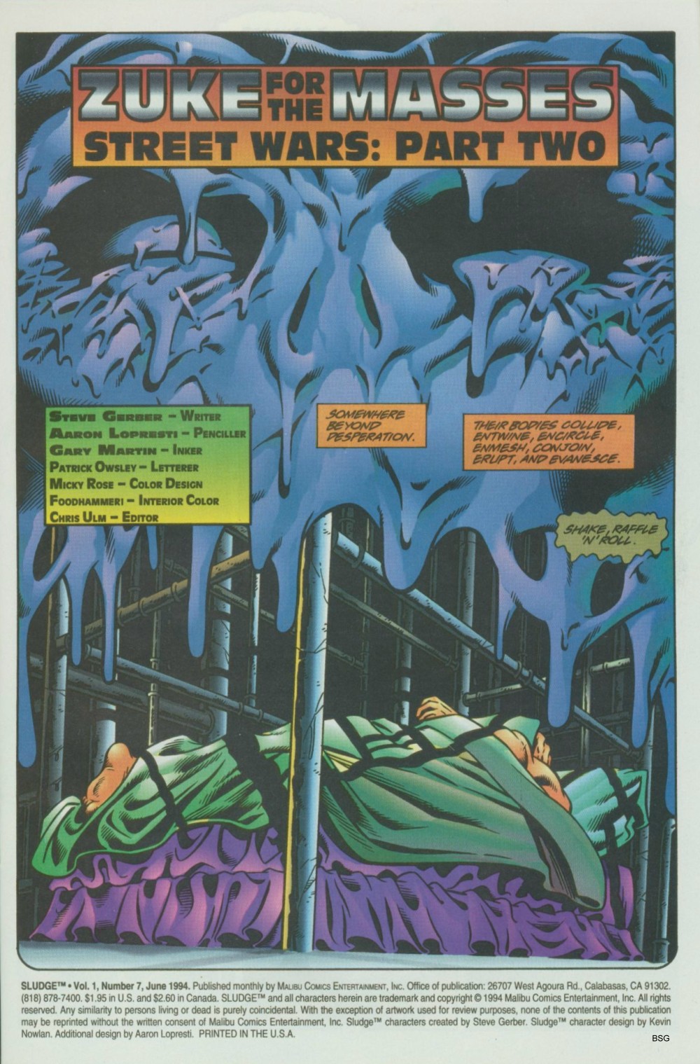 Read online Sludge comic -  Issue #7 - 3