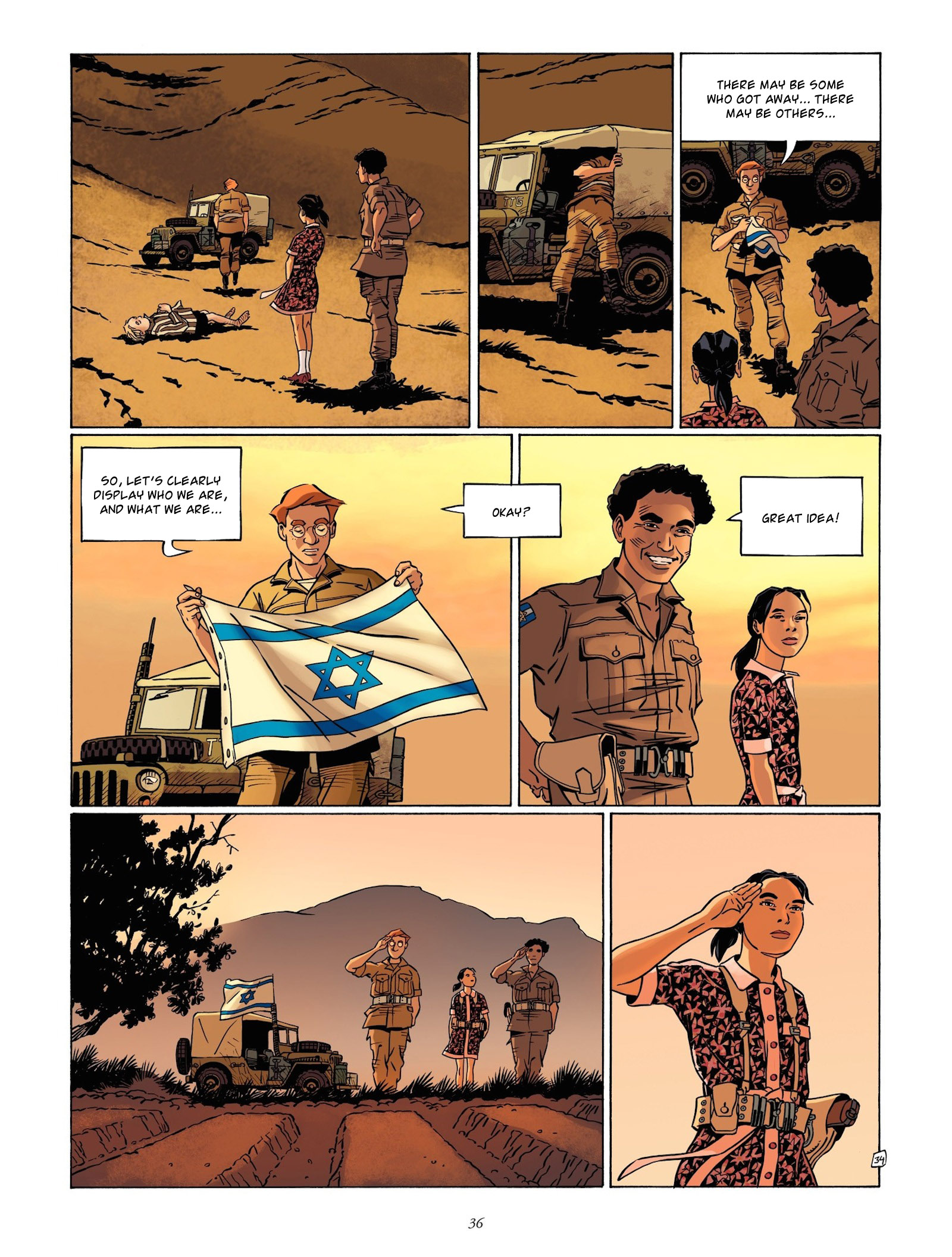Read online The Jewish Brigade comic -  Issue #1 - 36