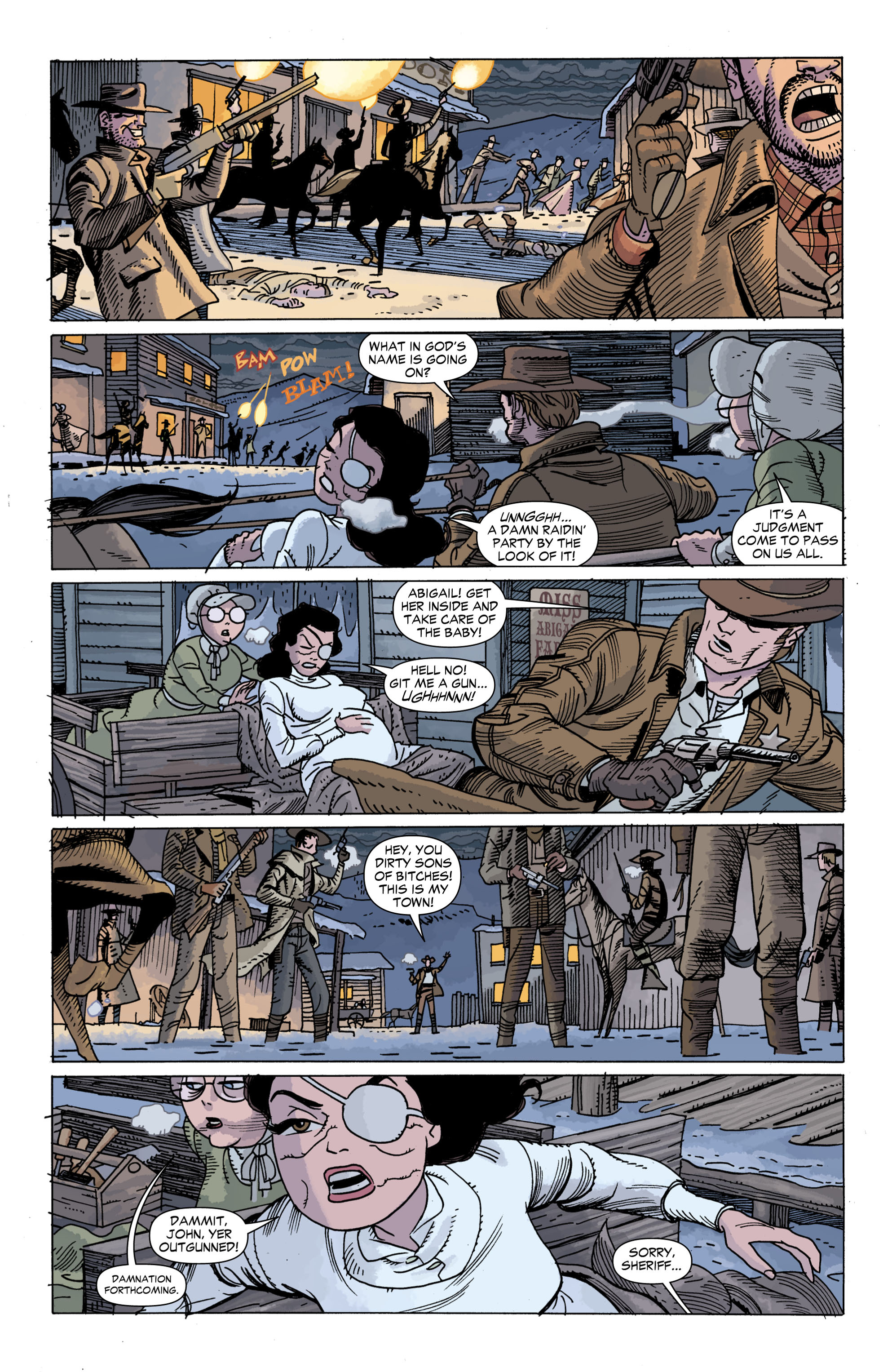 Read online Jonah Hex (2006) comic -  Issue #50 - 22