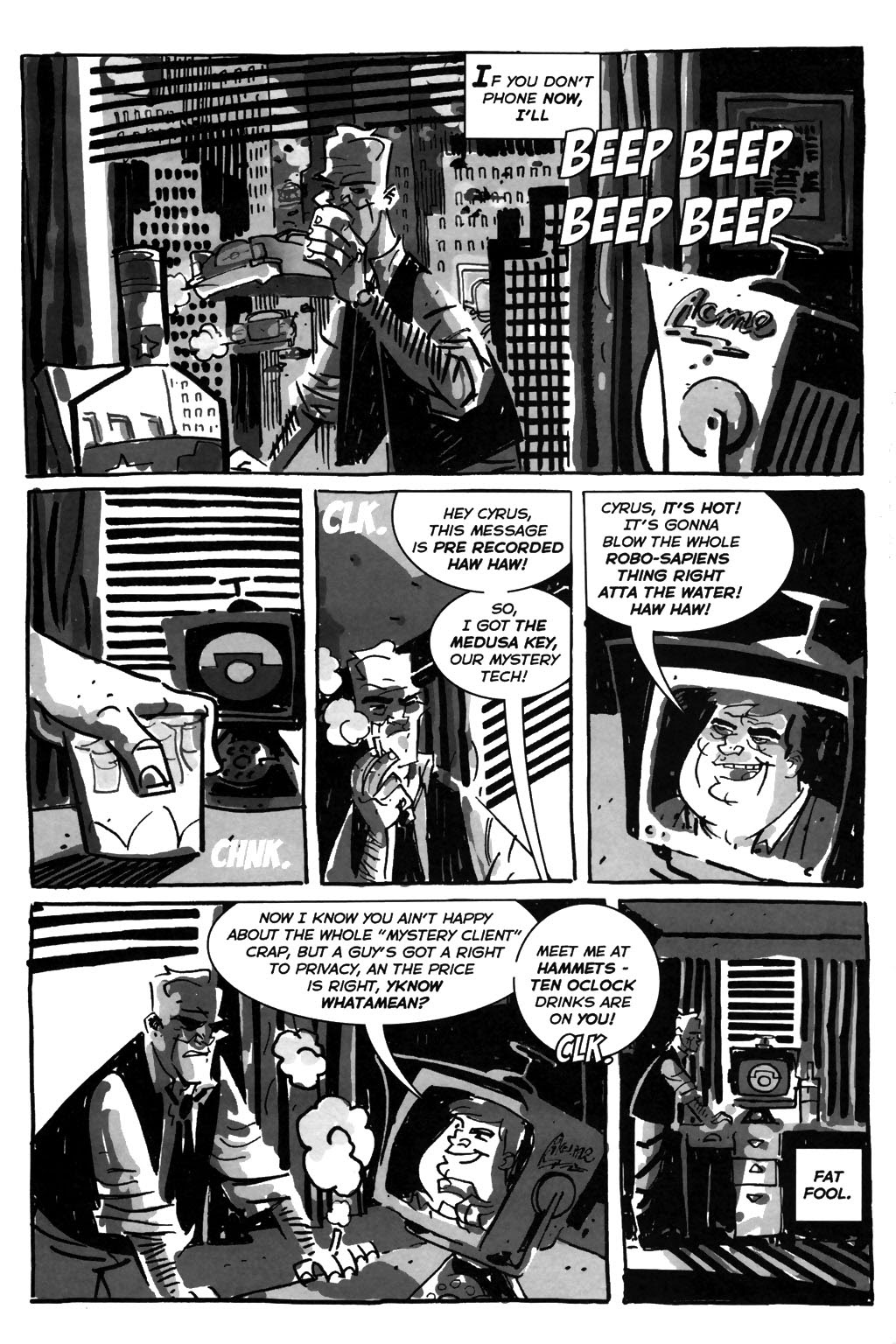 Read online Ferro City comic -  Issue #1 - 10