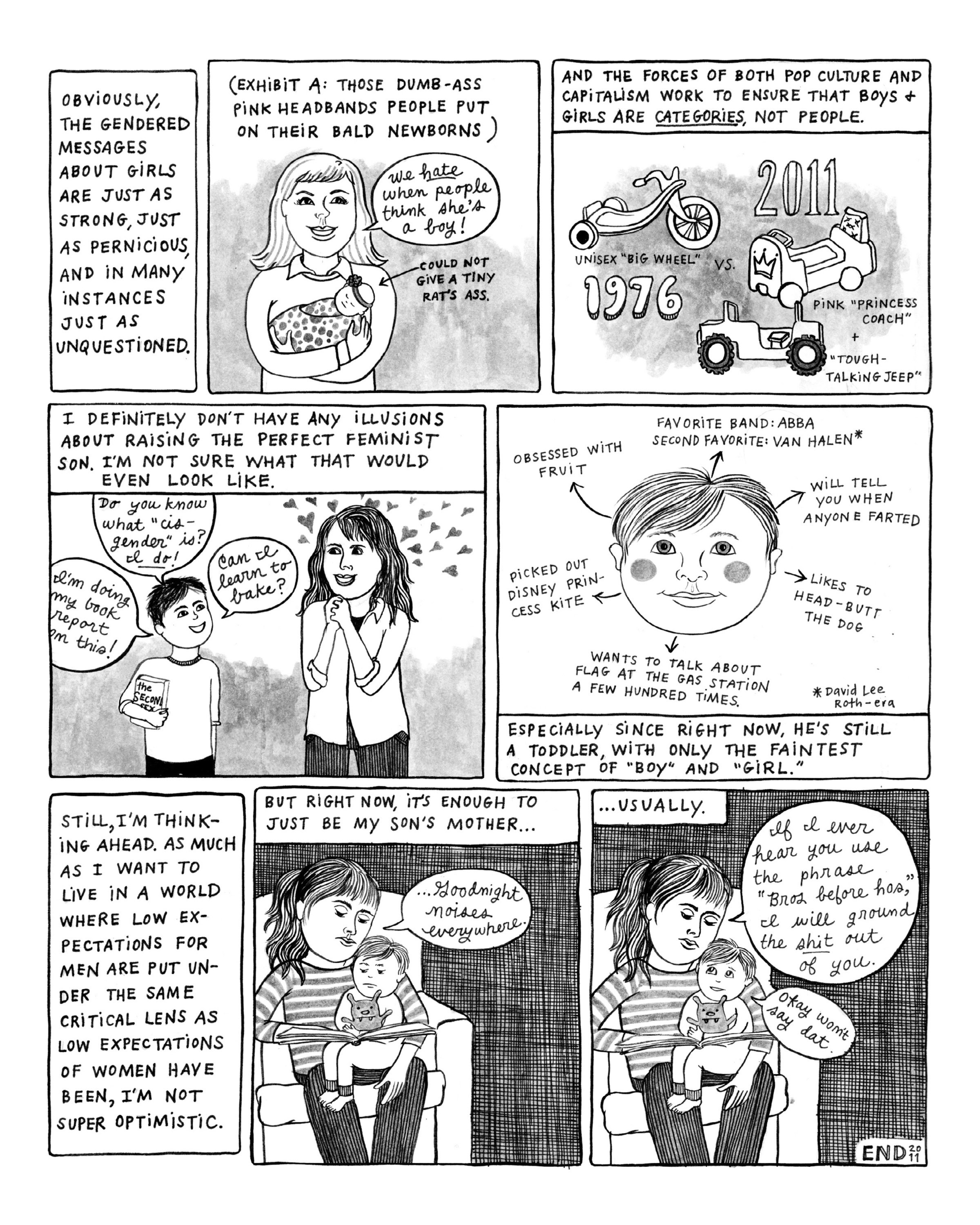 Read online The Big Feminist BUT: Comics About Women comic -  Issue # TPB (Part 2) - 83