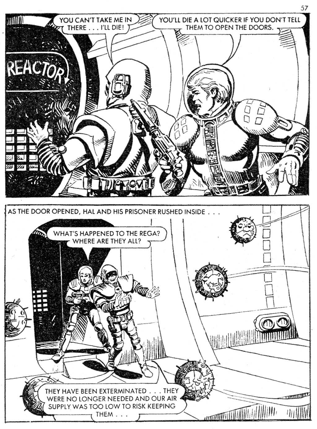 Read online Starblazer comic -  Issue #159 - 57