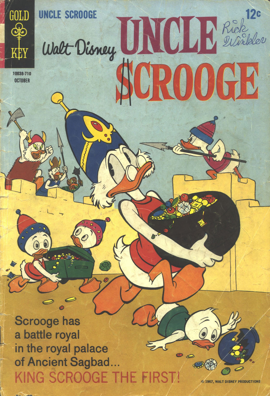 Read online Uncle Scrooge (1953) comic -  Issue #71 - 1