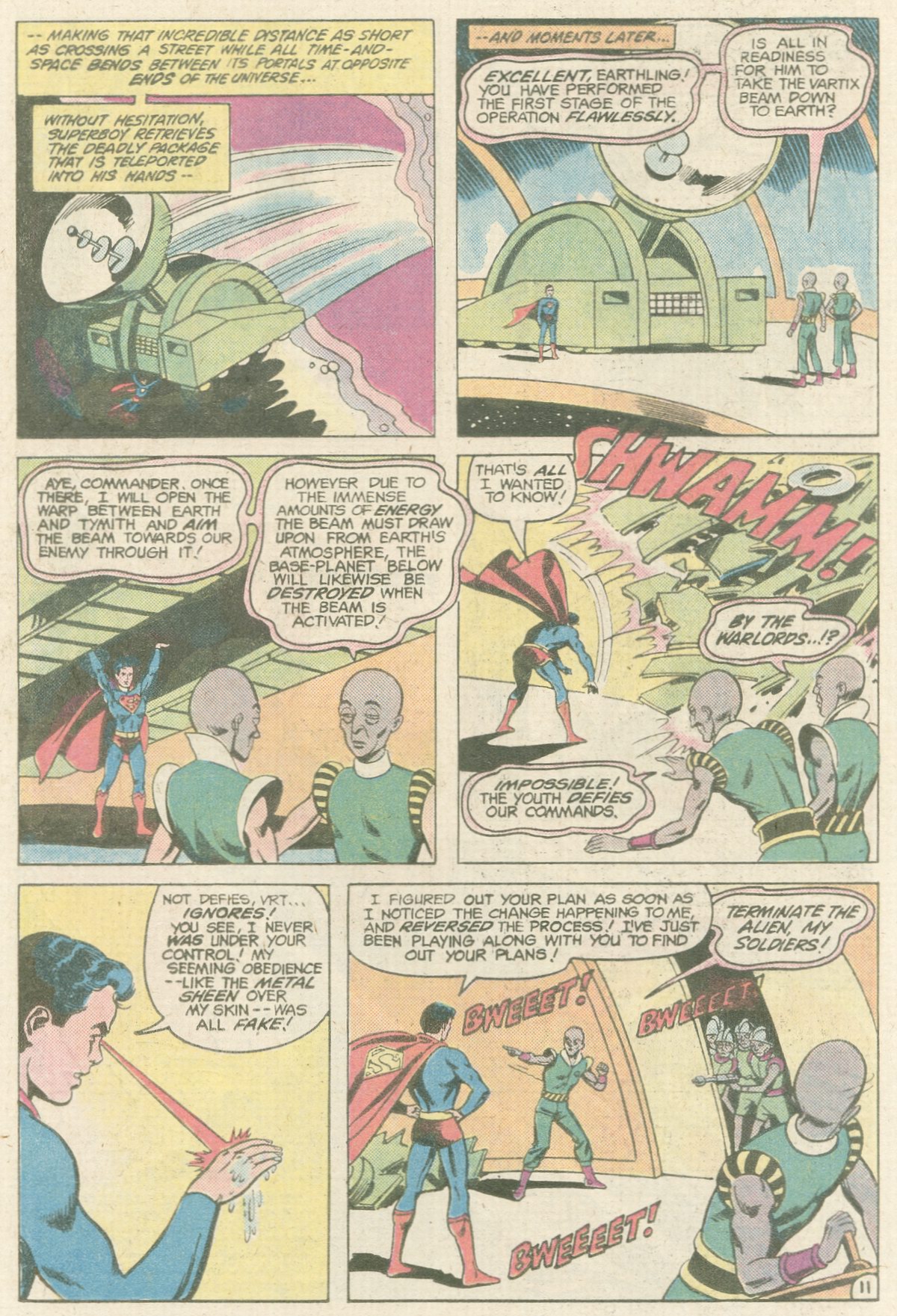 The New Adventures of Superboy 41 Page 11