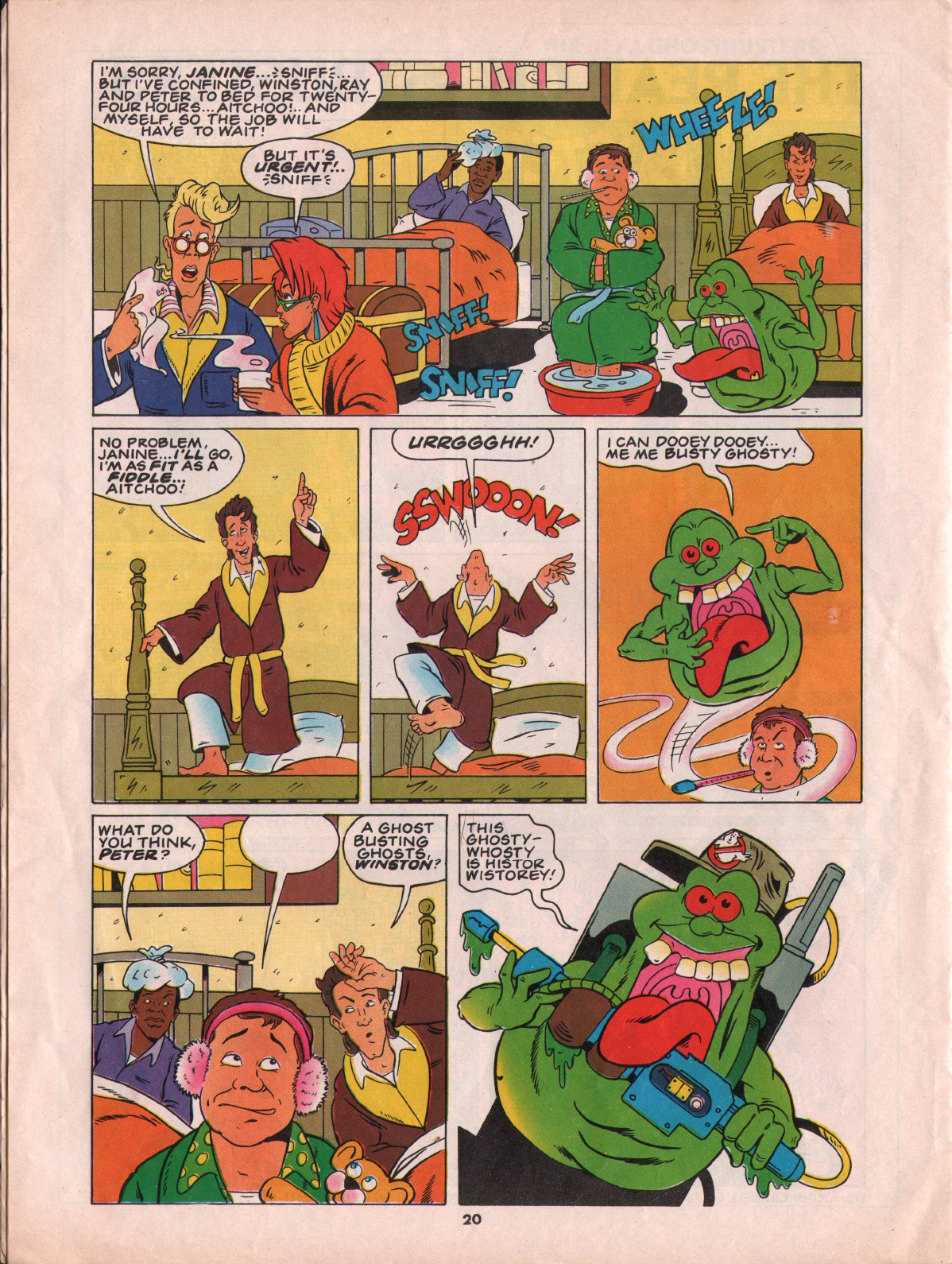 Read online The Real Ghostbusters comic -  Issue #13 - 20