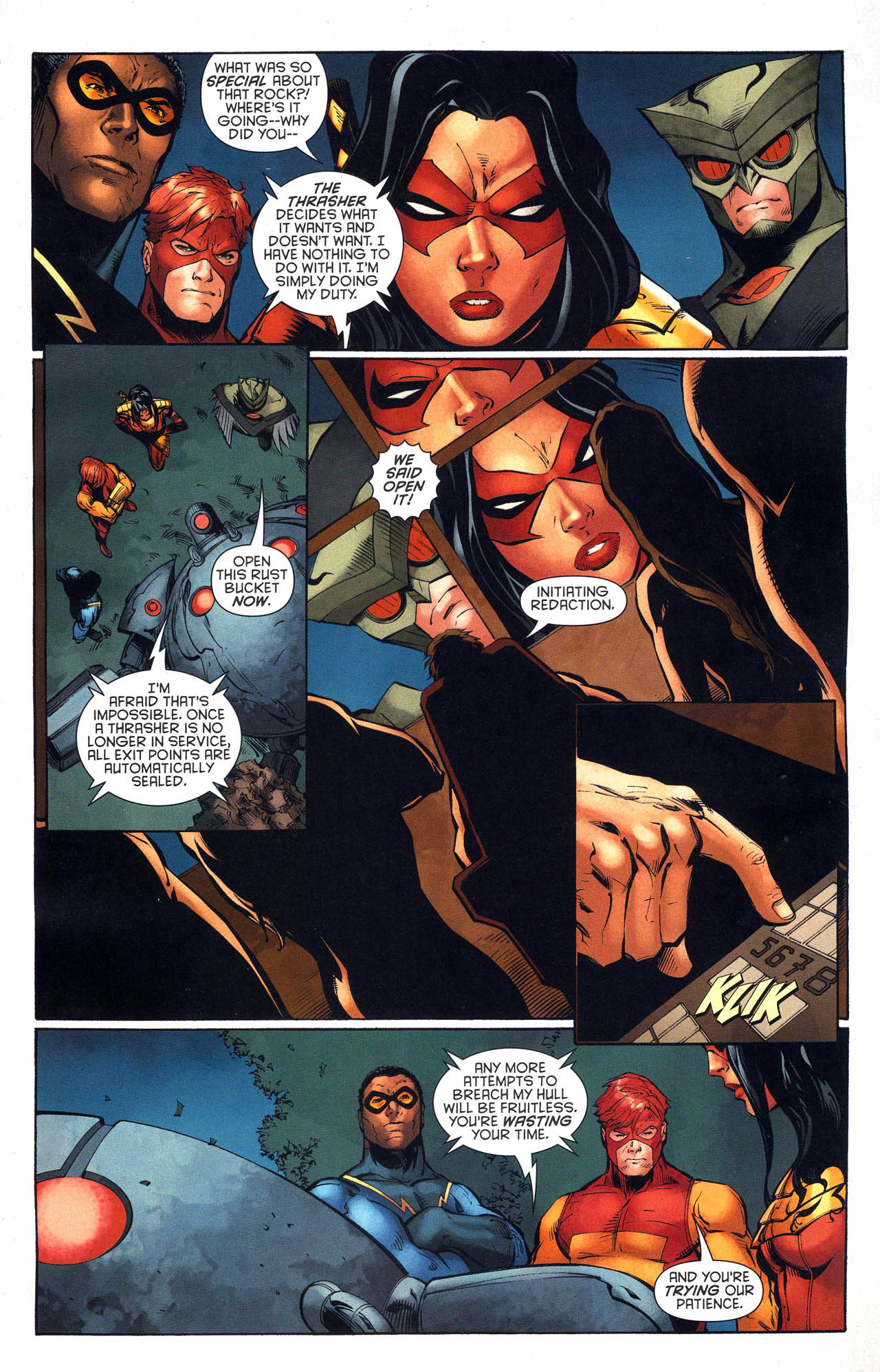 Read online The Outsiders (2009) comic -  Issue #17 - 12