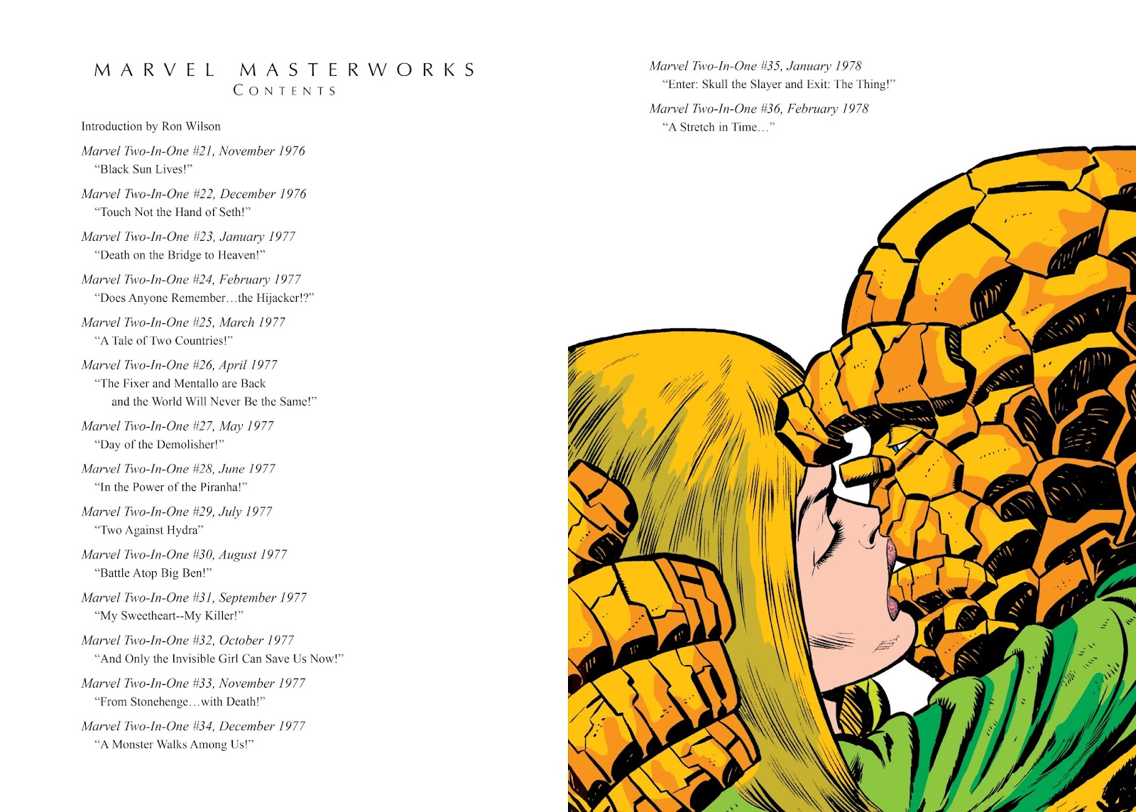 Marvel Masterworks: Marvel Two-In-One issue TPB 3 - Page 4