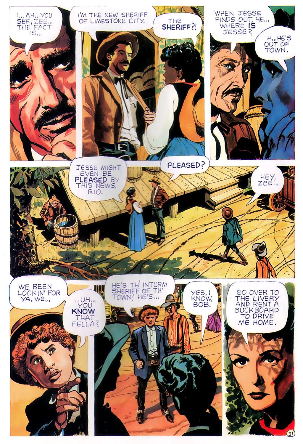 Read online Marvel Graphic Novel comic -  Issue #60 - Rio Rides Again - 33