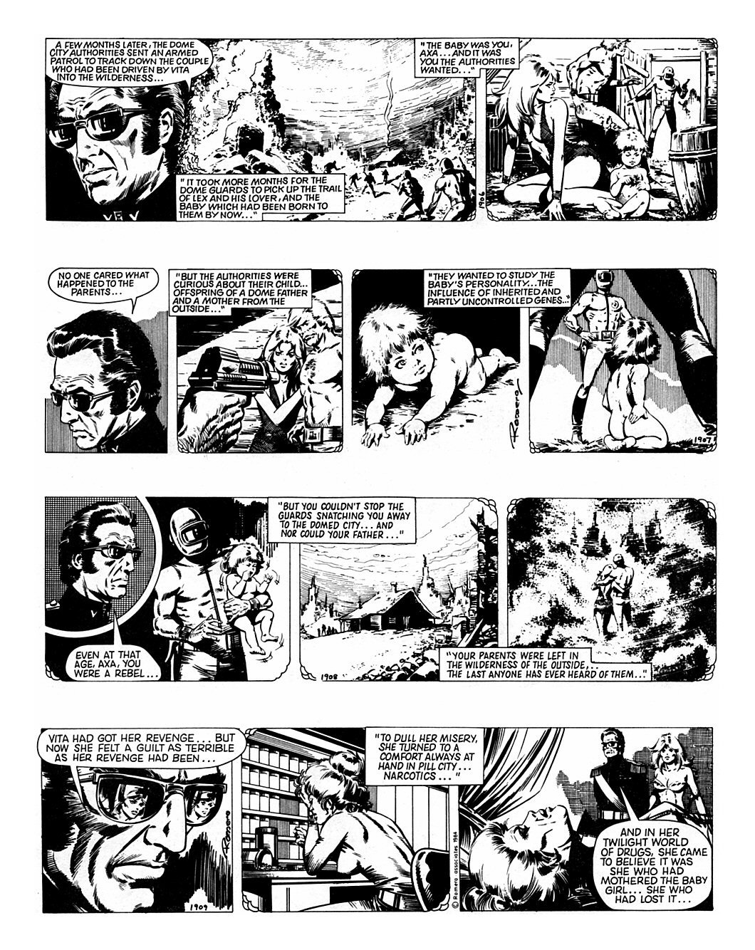 Read online Axa comic -  Issue #8 - 62