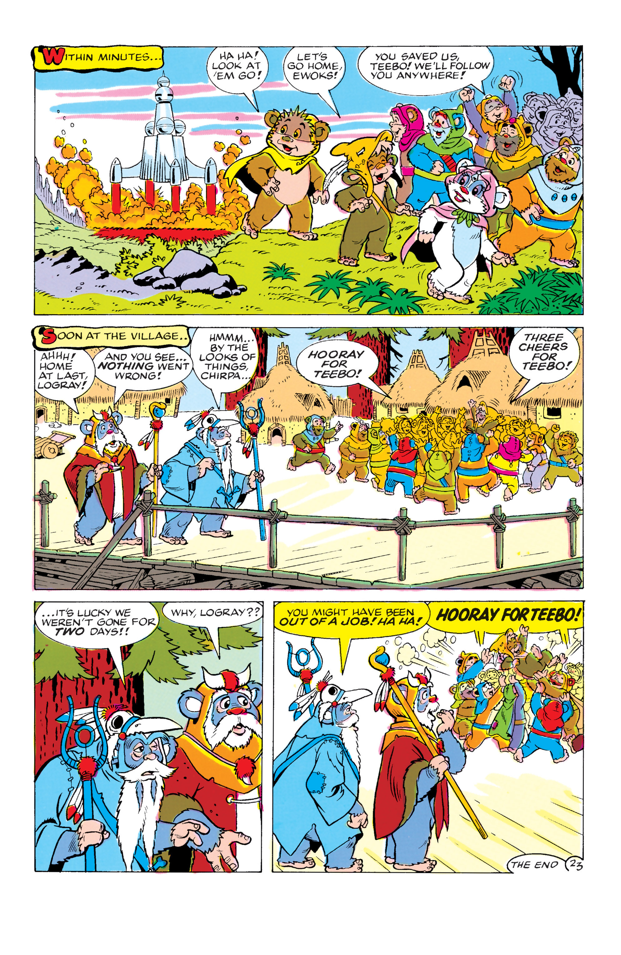 Read online Ewoks comic -  Issue #14 - 24