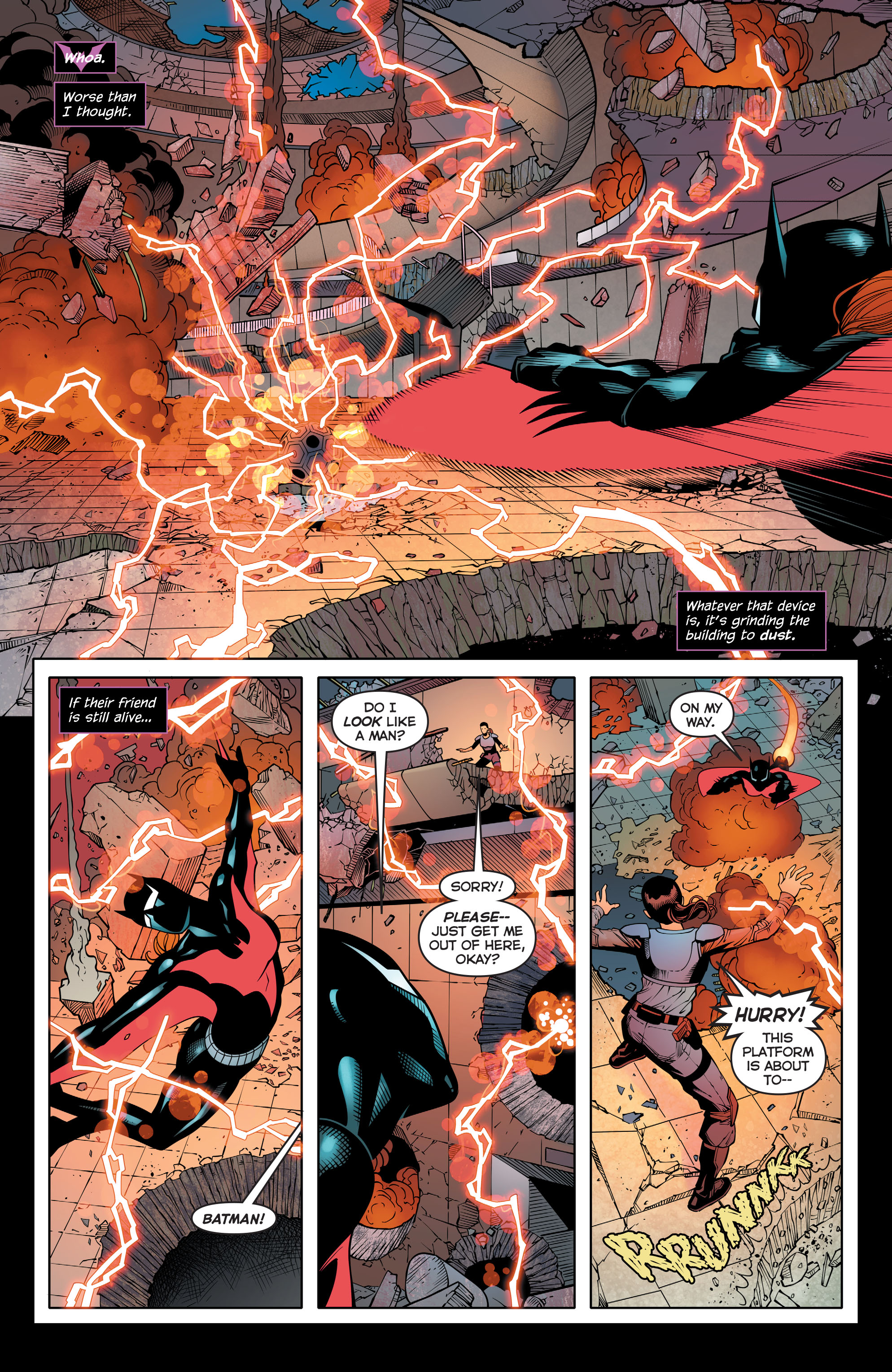 Read online Batman Beyond (2016) comic -  Issue #40 - 8