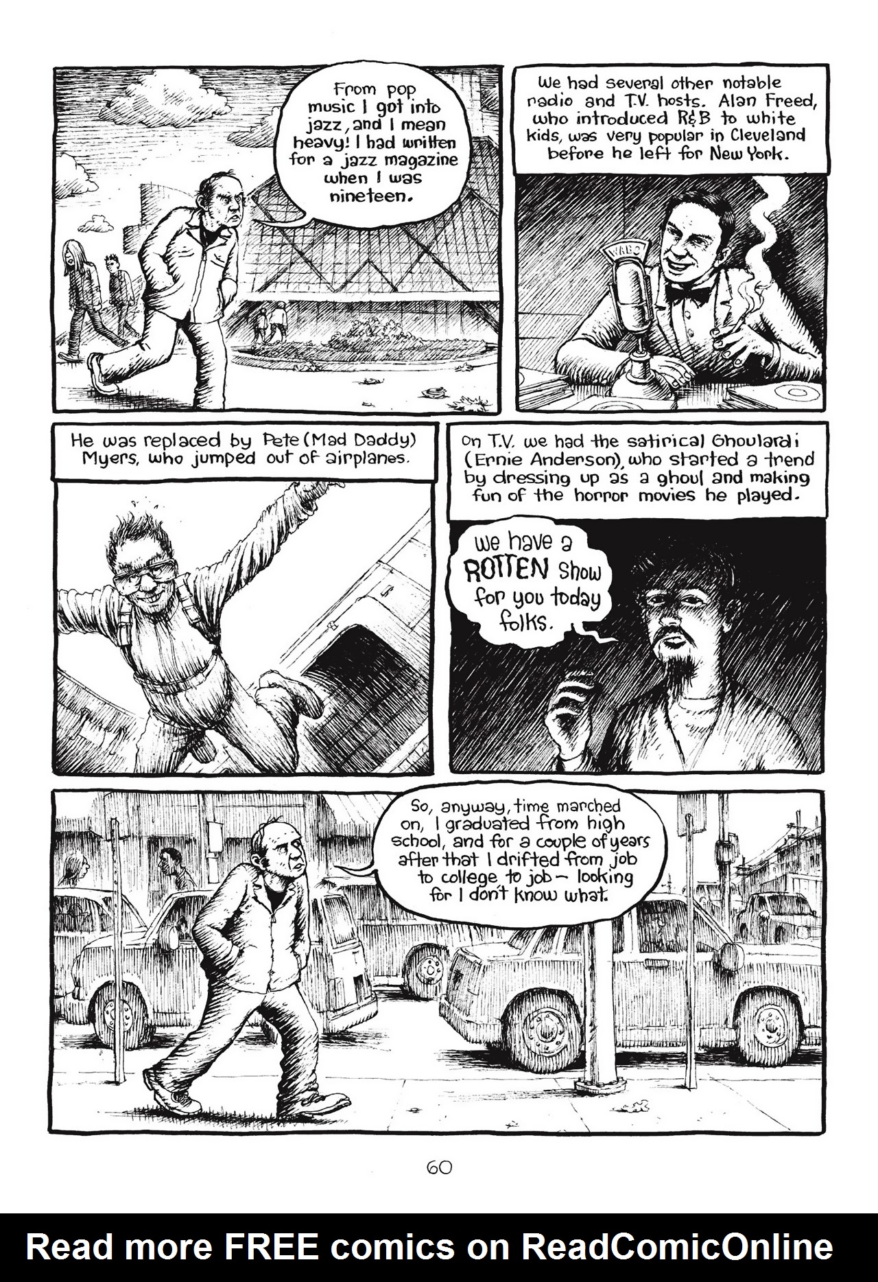 Read online Harvey Pekar's Cleveland comic -  Issue # TPB - 61